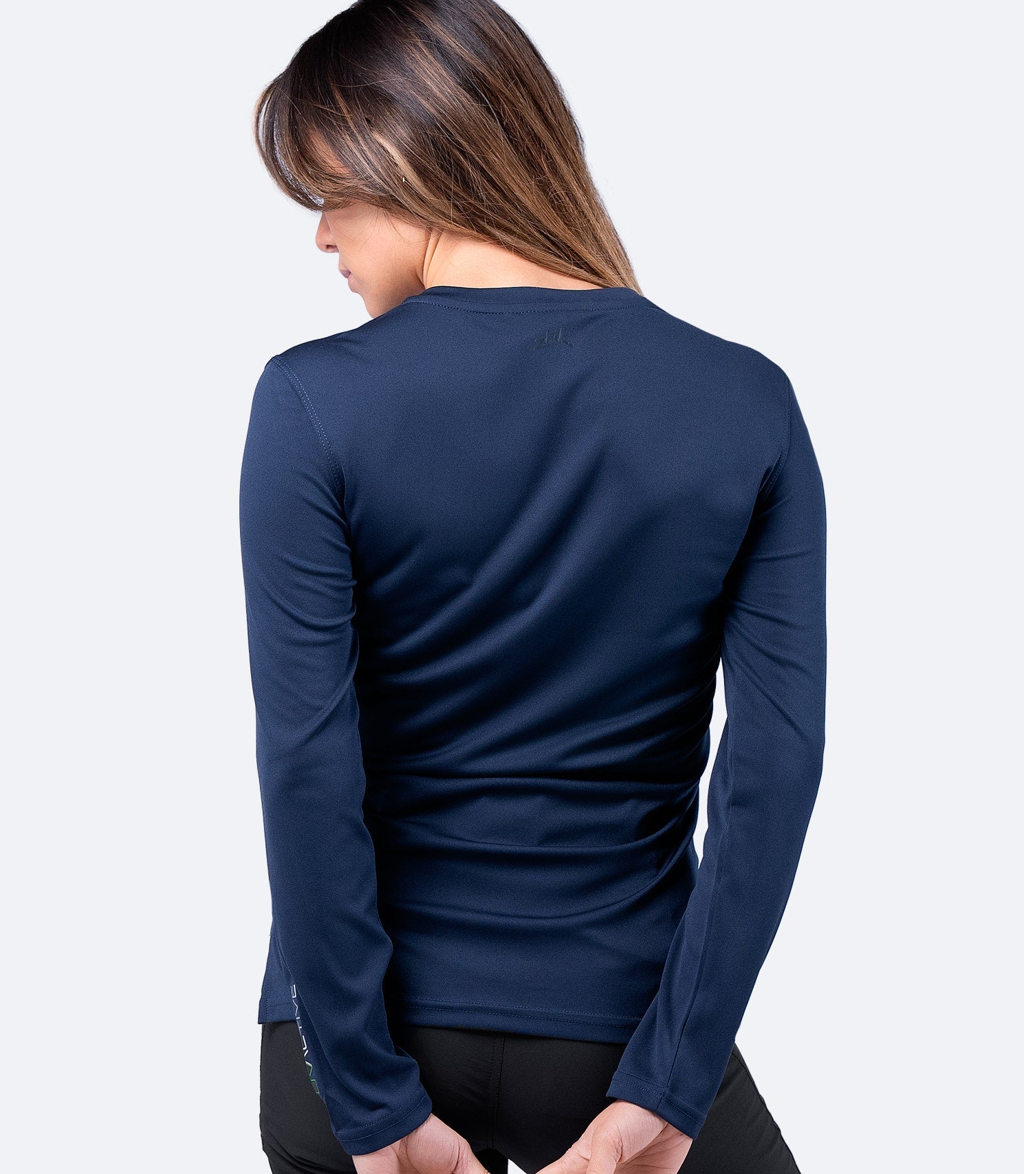 Womens UVActive Long Sleeve Top - Navy
