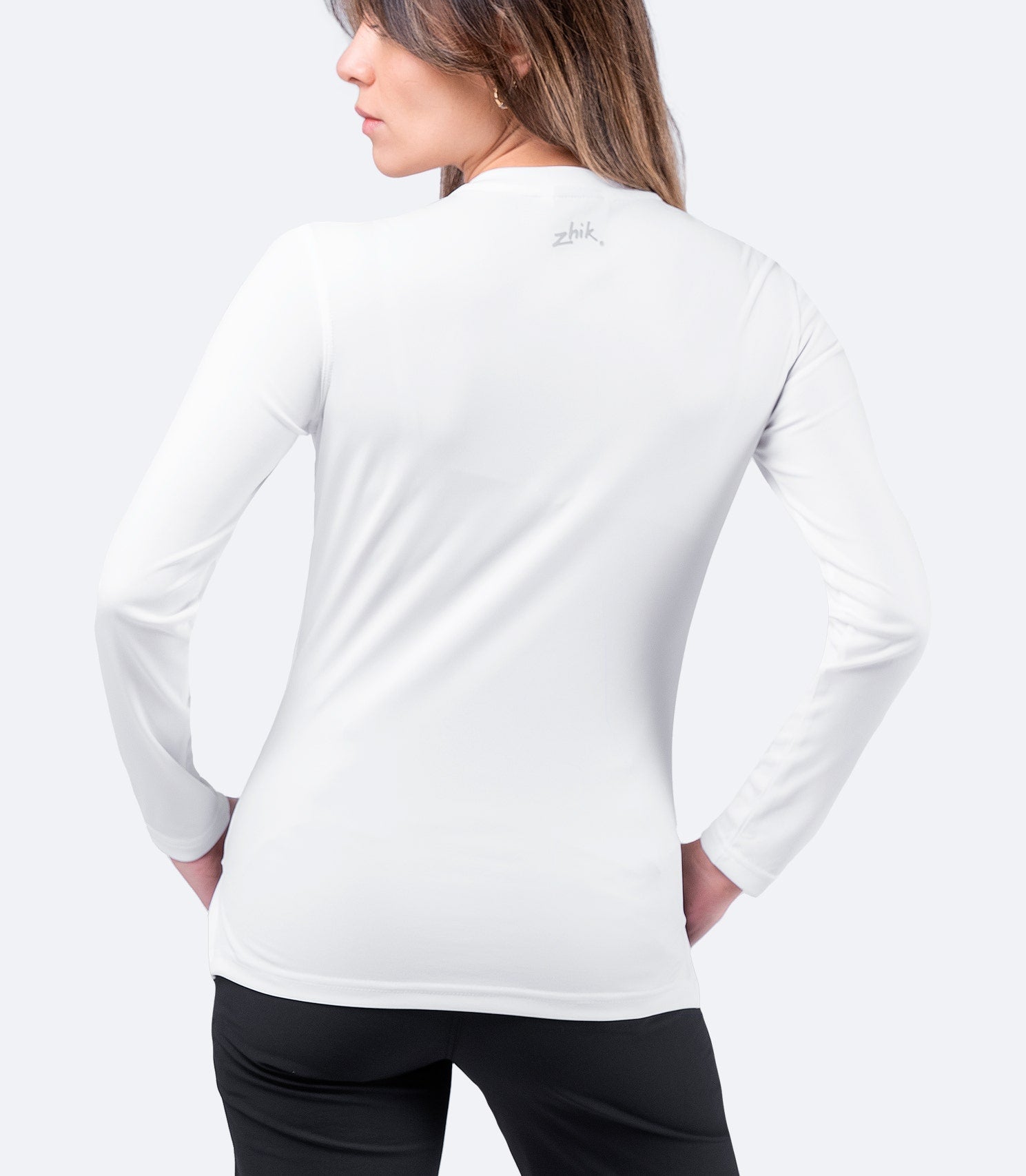 Womens UVActive Long Sleeve Top - White