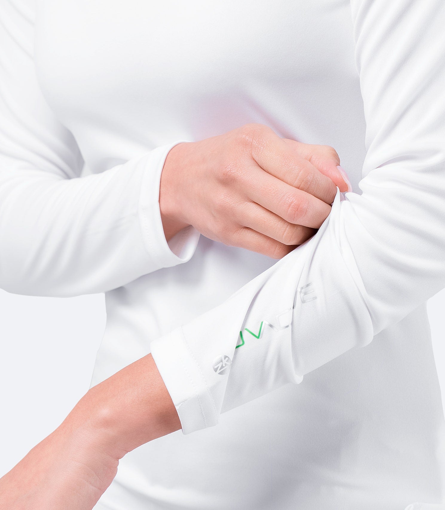 Womens UVActive Long Sleeve Top - White