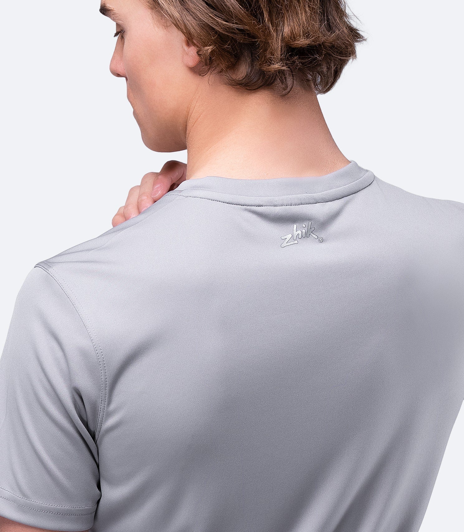 Mens UVActive Short Sleeve Top - Grey
