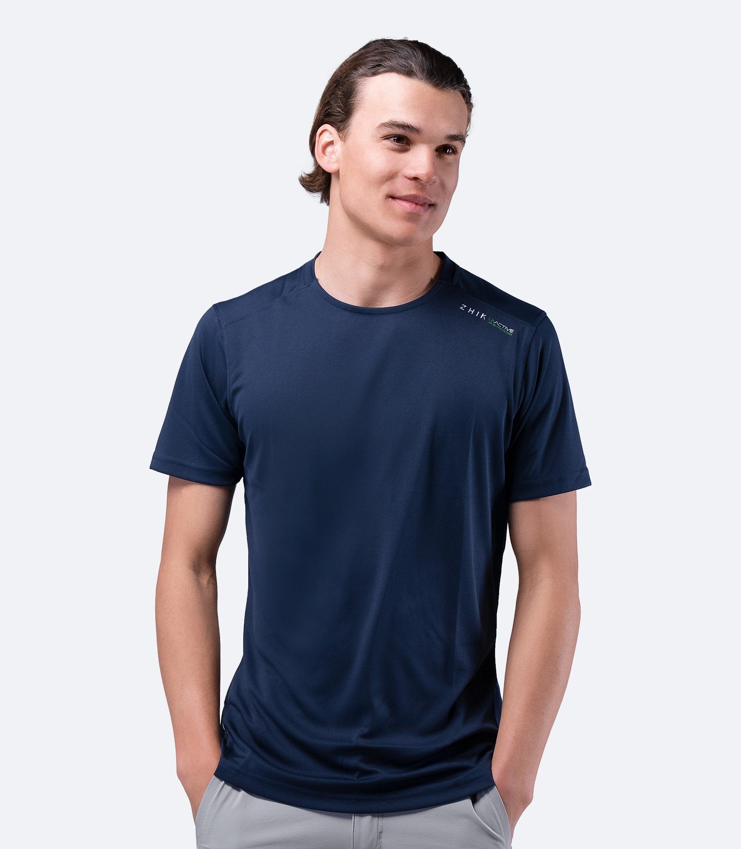 Mens UVActive Short Sleeve Top - Navy