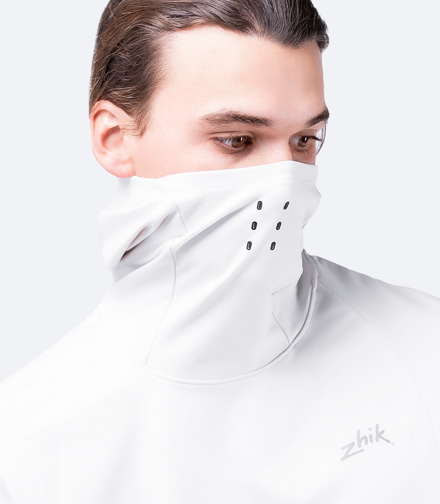Mens Platinum ZhikMotion Hooded Top