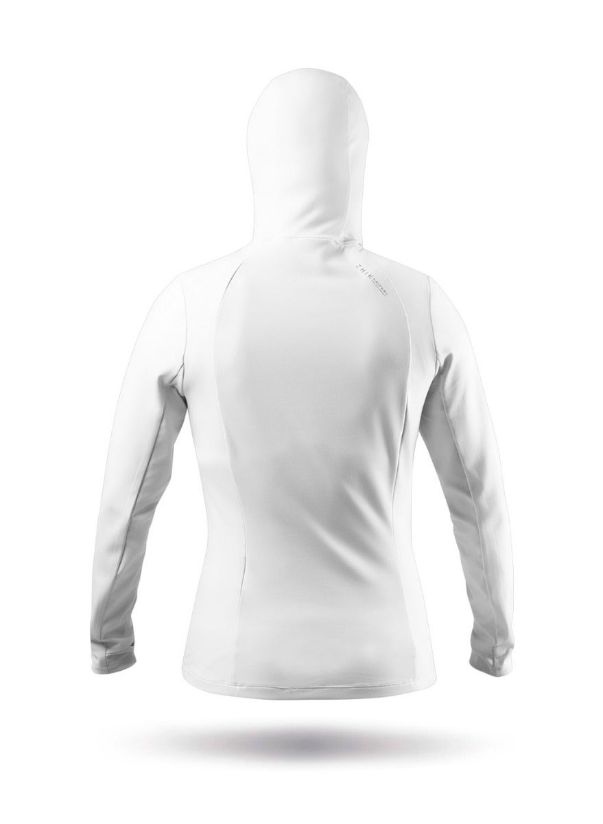 Womens Platinum ZhikMotion Hooded Top