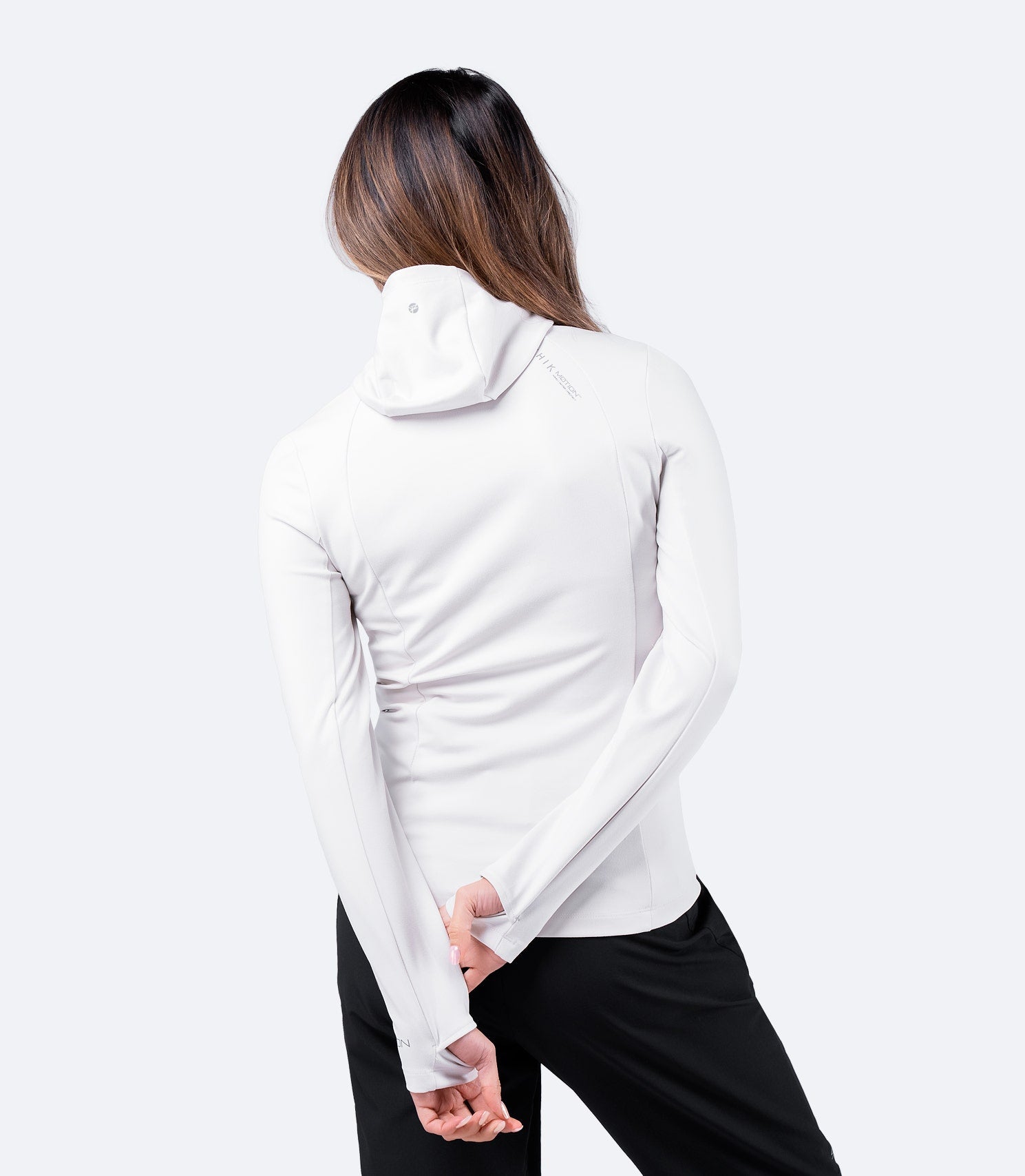 Womens Platinum ZhikMotion Hooded Top