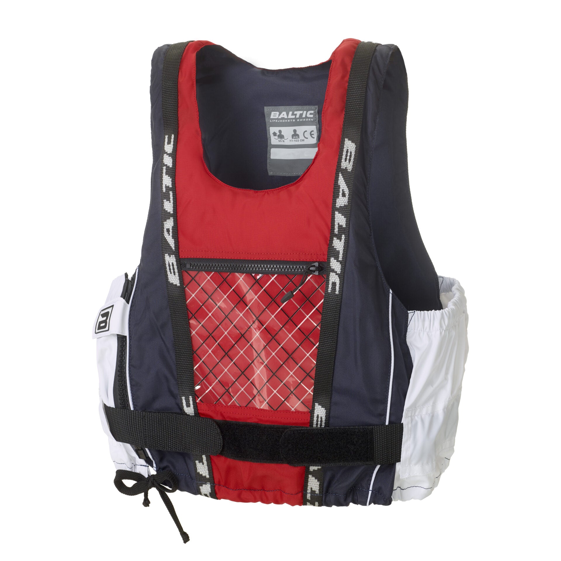 Dinghy Pro Jolle-, Kajak-, SUP vest Navy-Rød/Hvid BALTIC 5706