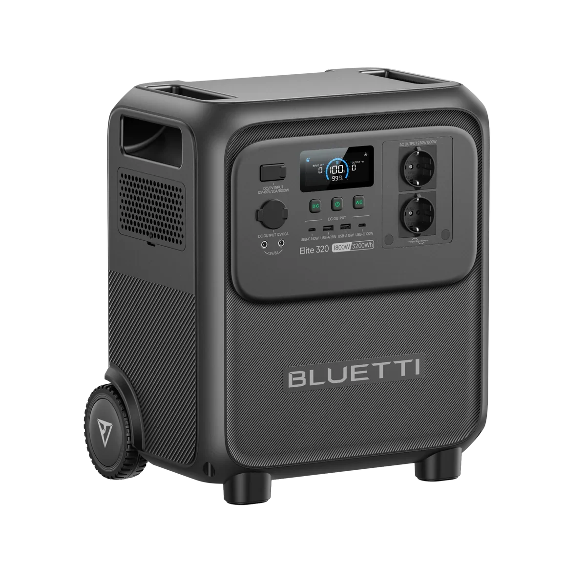 BLUETTI Elite 320 Portable Power Station | 1.800W 3.200Wh