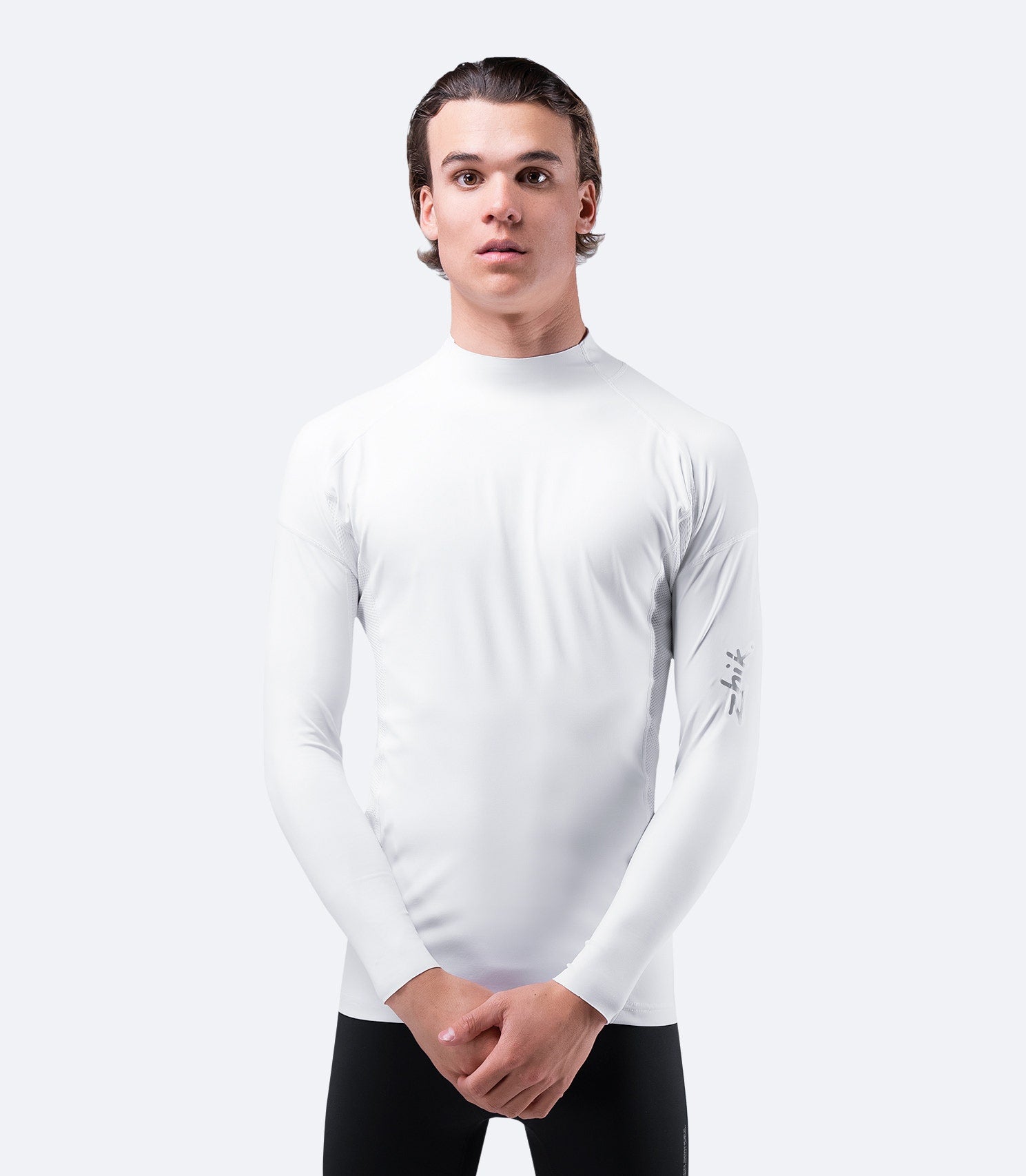 Mens Long Sleeve Eco Spandex Top - Paris Edition