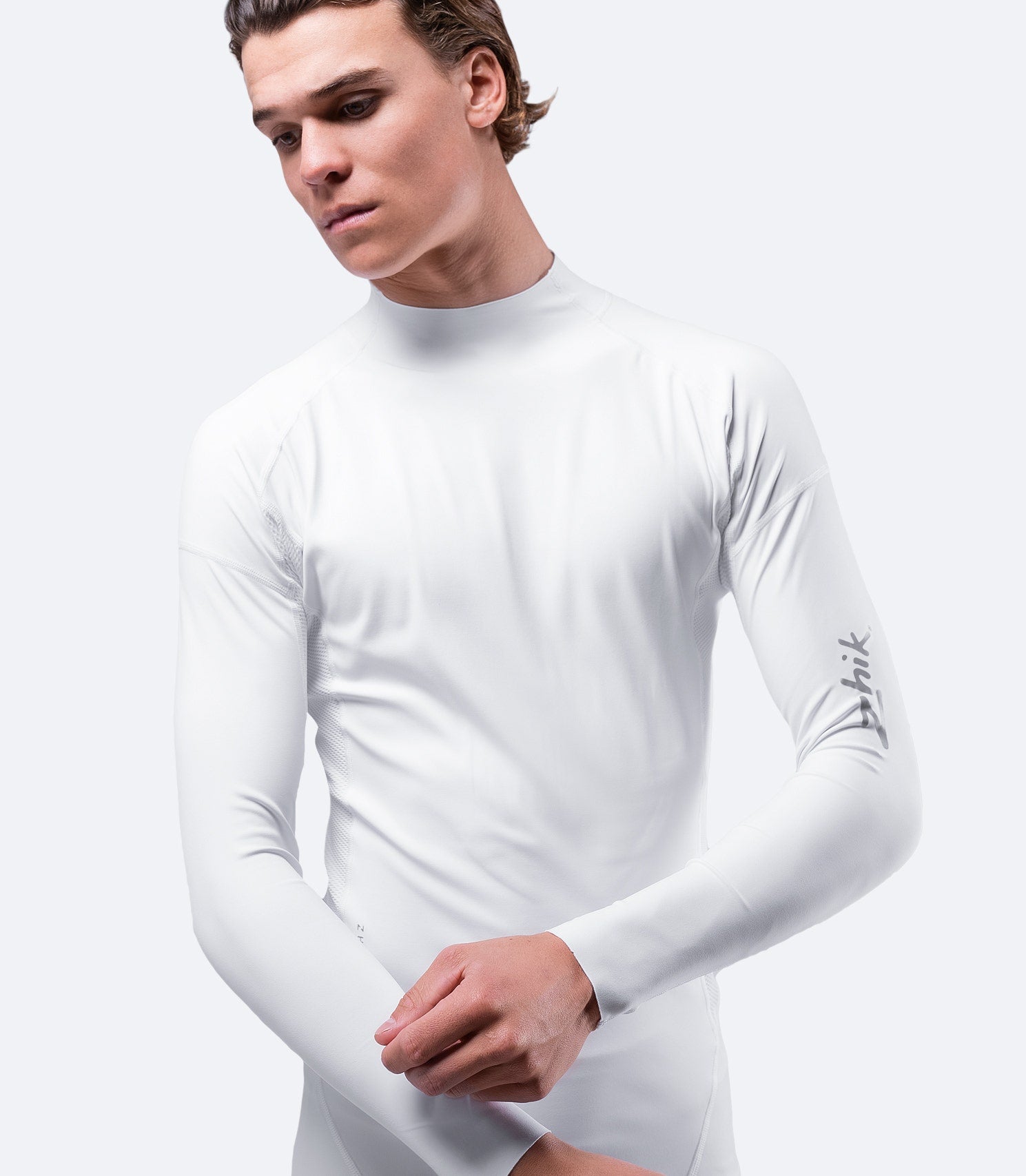 Mens Long Sleeve Eco Spandex Top - Paris Edition