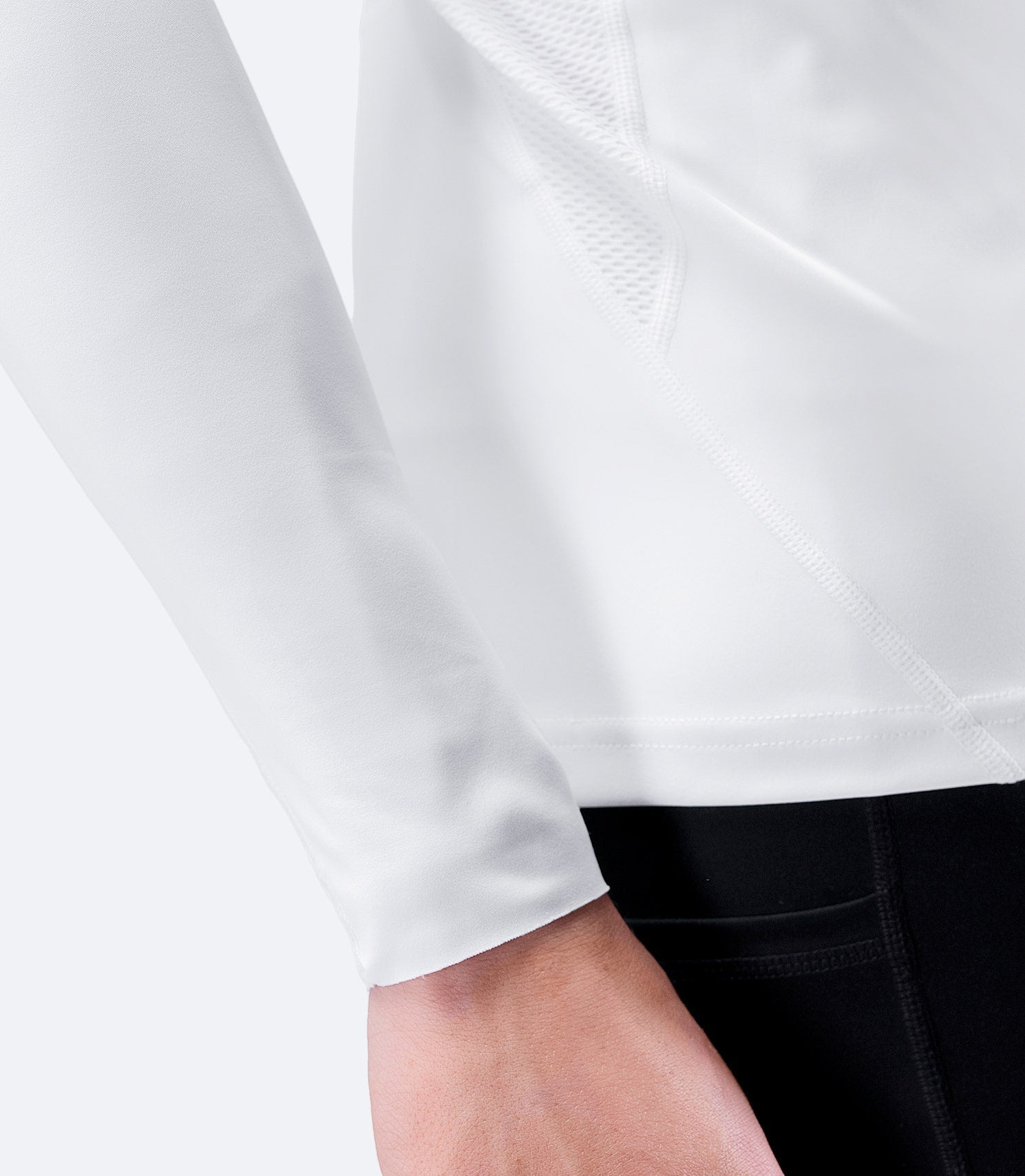 Mens Long Sleeve Eco Spandex Top - Paris Edition