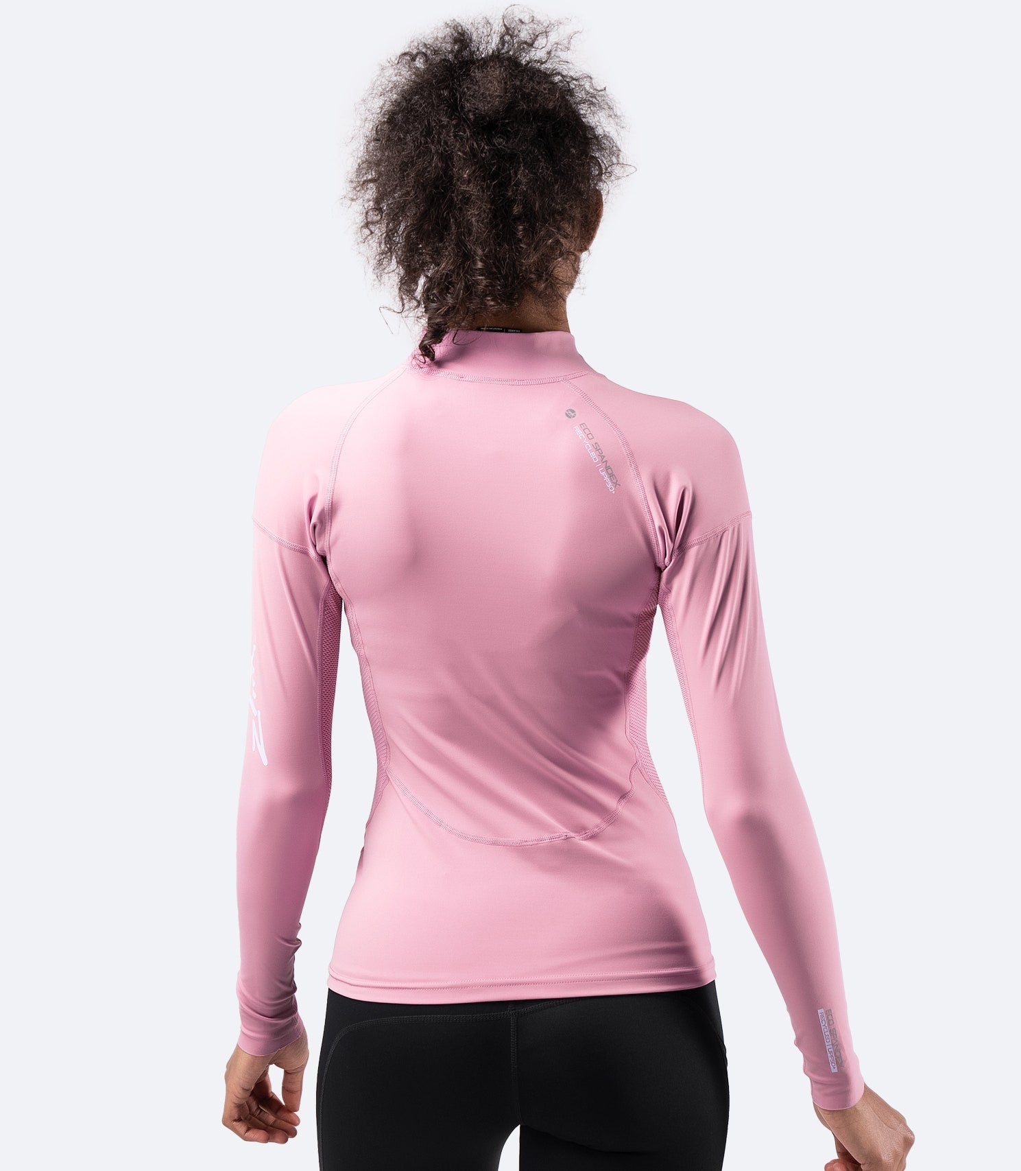 Womens Eco Spandex Long Sleeve Top - Pink