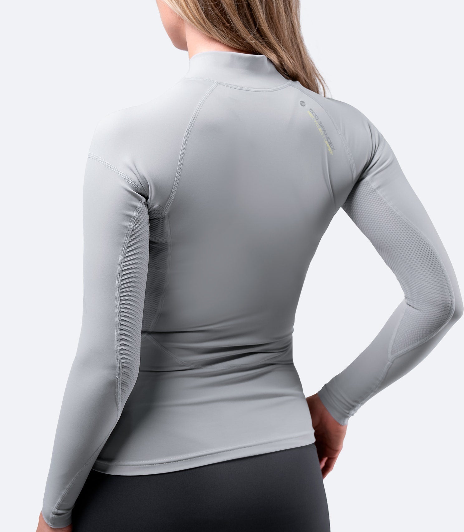 Womens Platinum Eco Spandex Long Sleeve Top