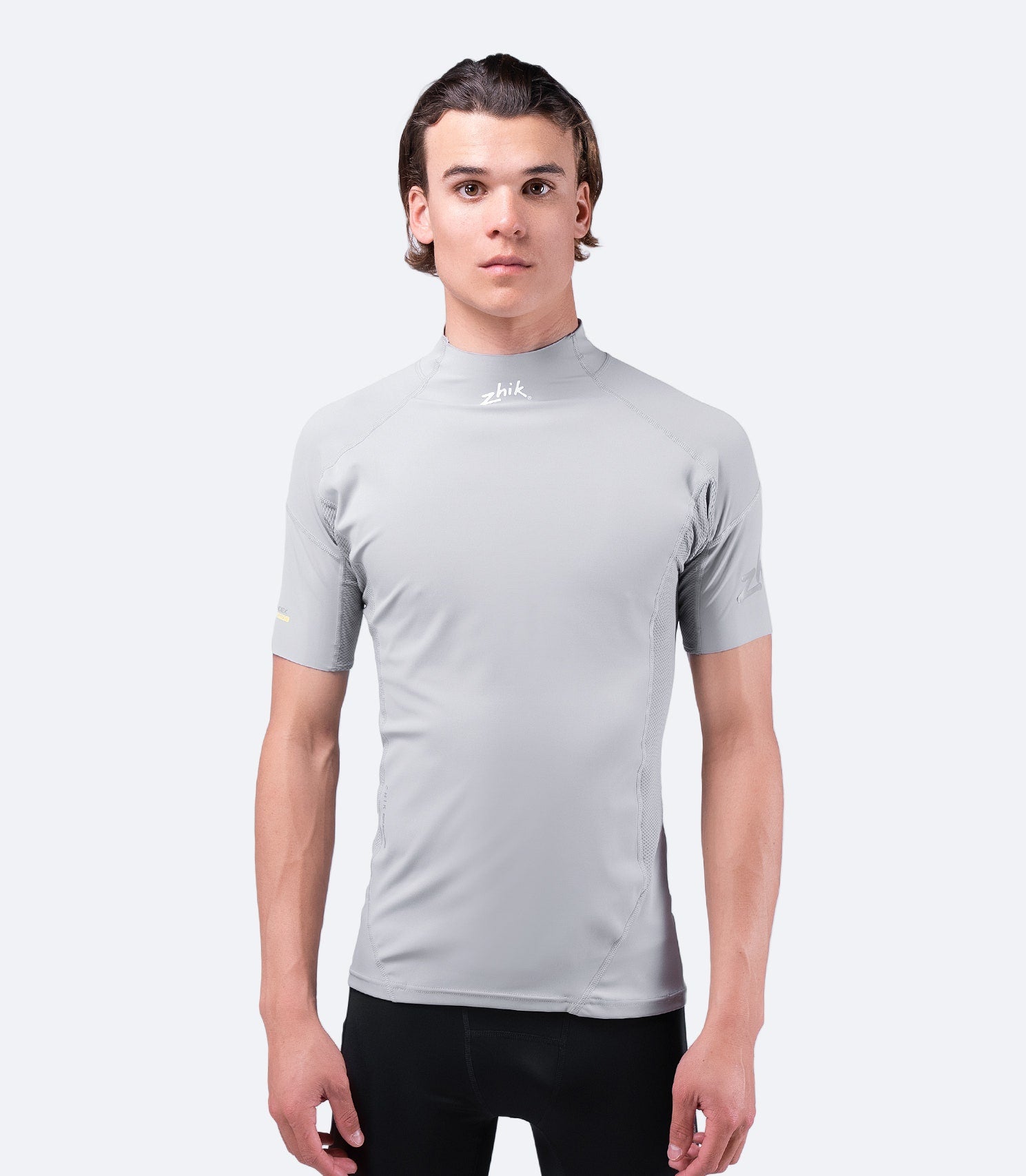Mens Platinum Eco Spandex Short Sleeve Top
