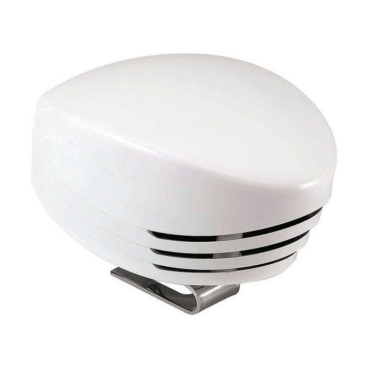 Enk.el horn 12v mini hvid