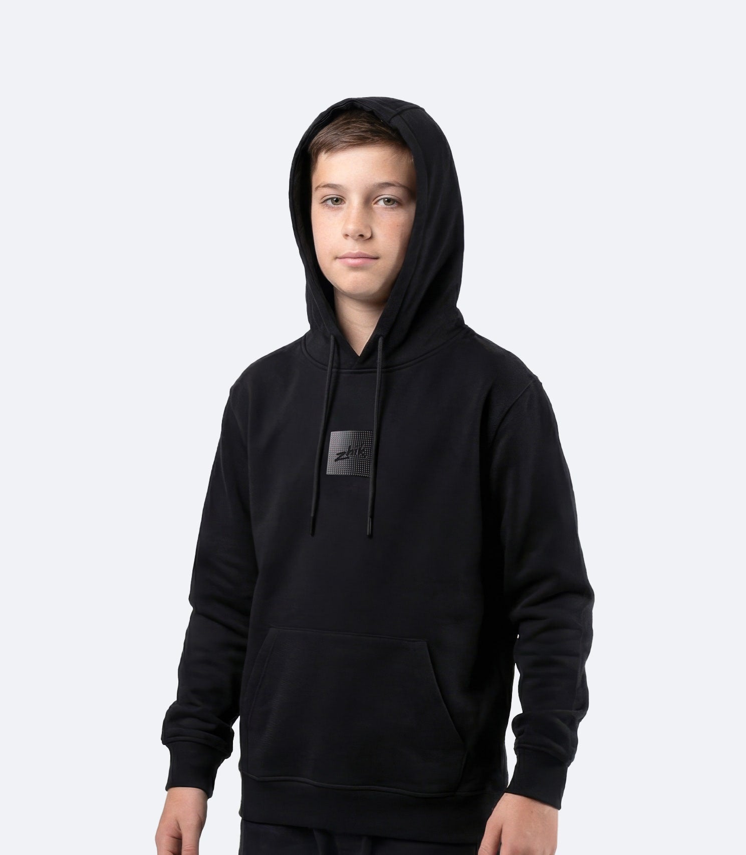 Youth Carbon Hoodie - Black