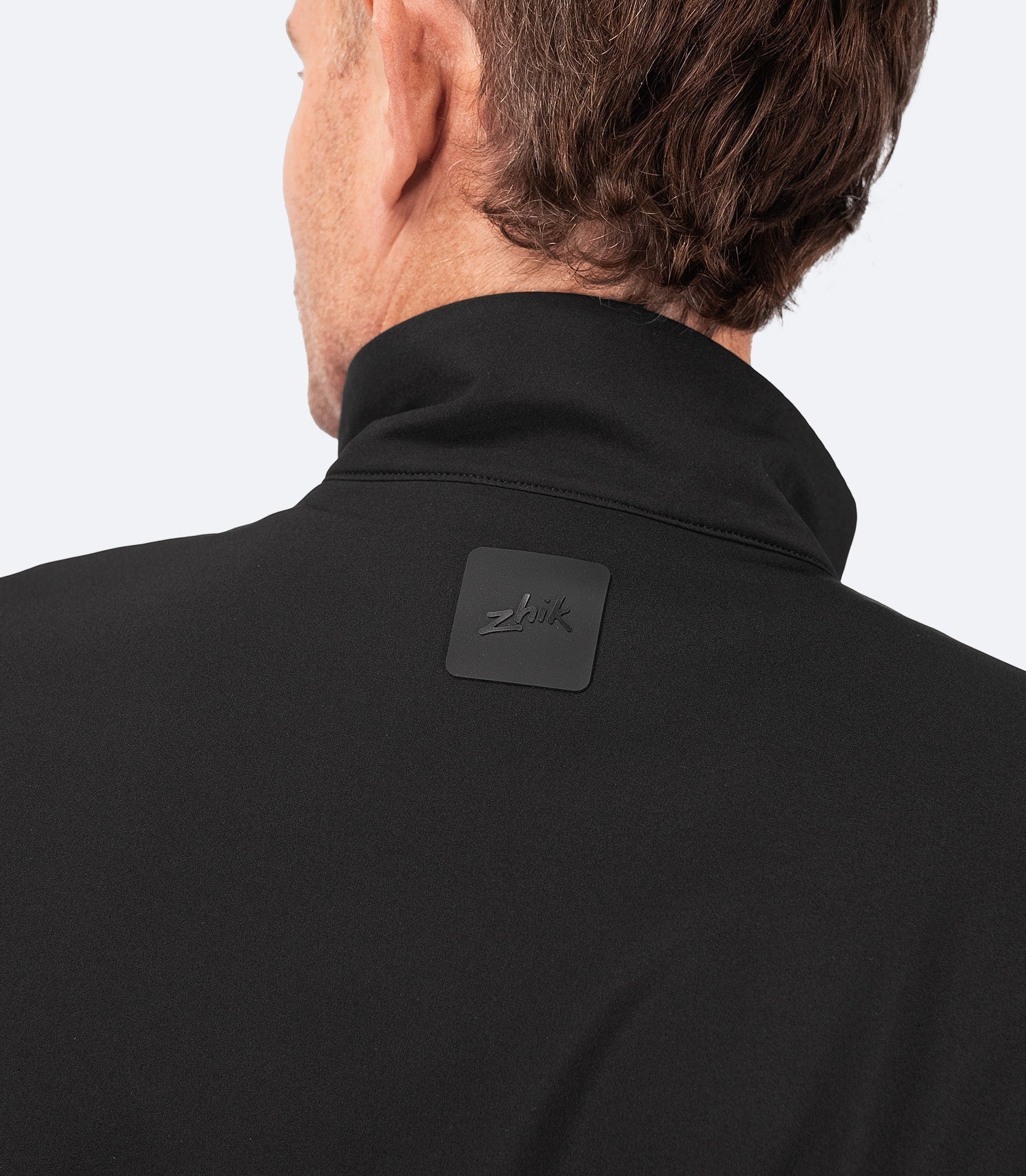 Mens Hybrid Fleece Jacket - Chalk