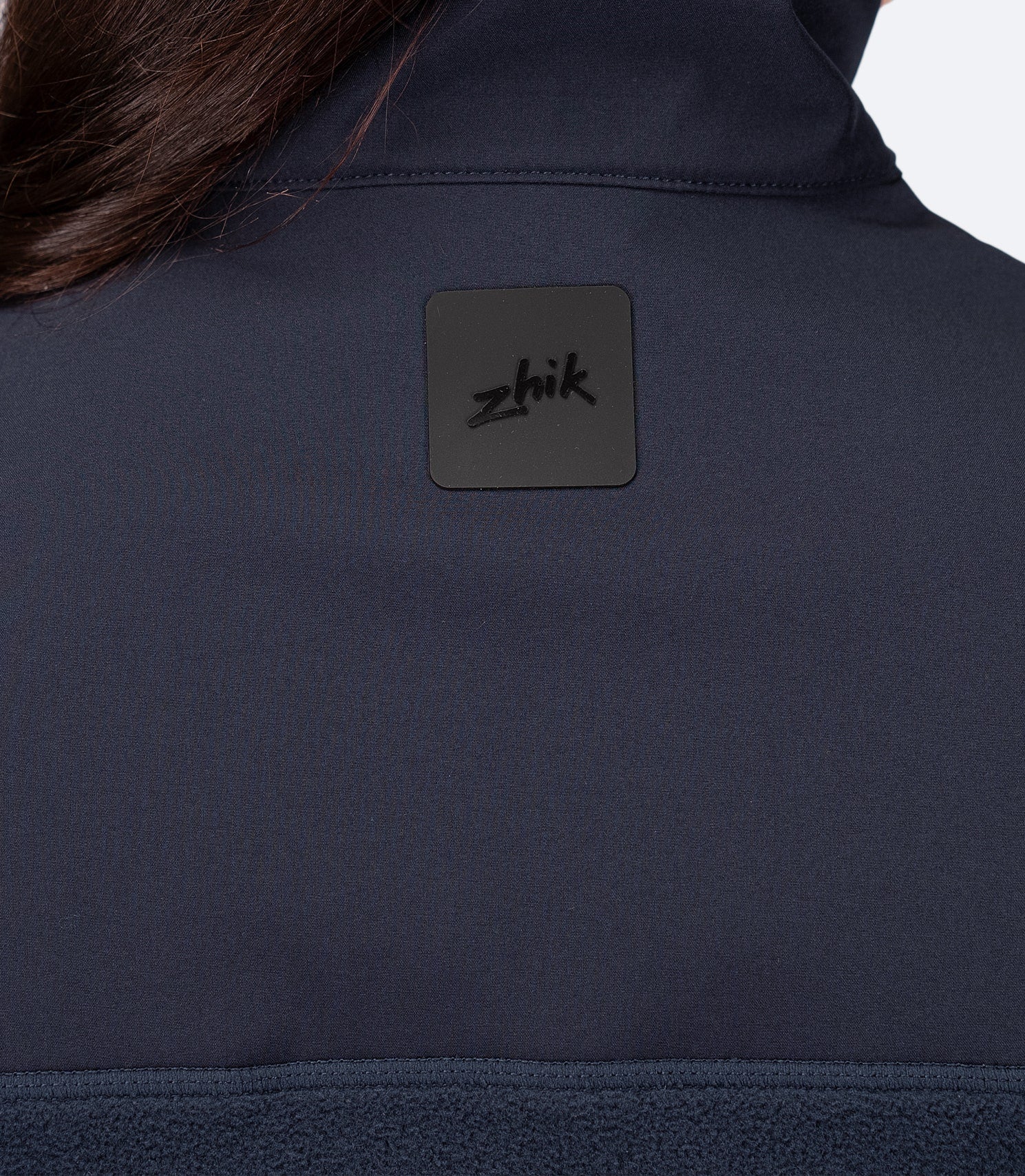 Womens Hybrid Fleece Jacket - Midnight Blue