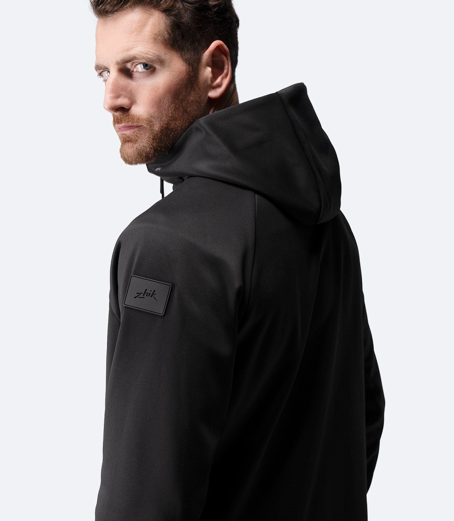 Mens Thermo TechFleece Hooded Jacket - Black