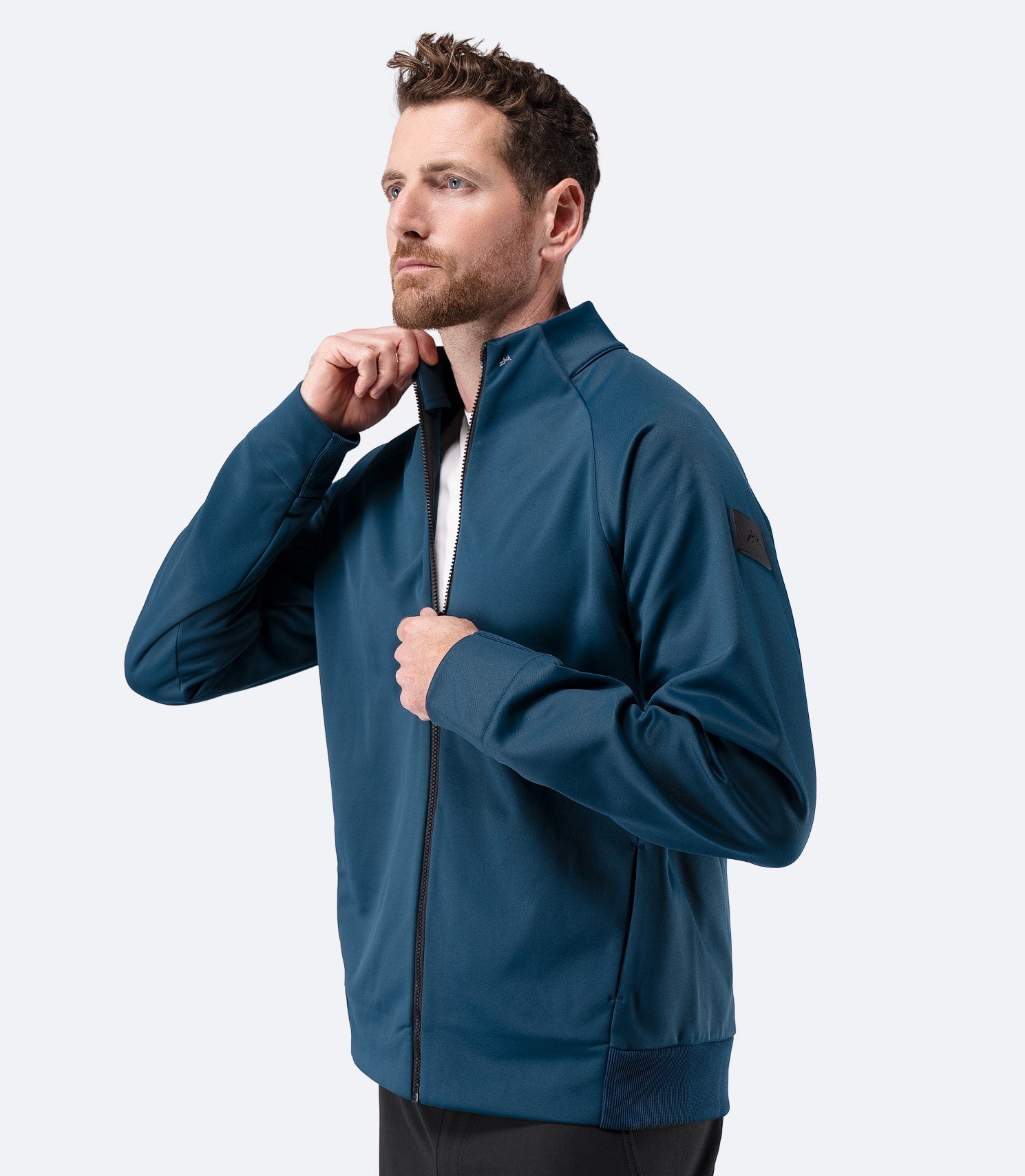 Mens Thermo TechFleece Sports Jacket - Deep Teal