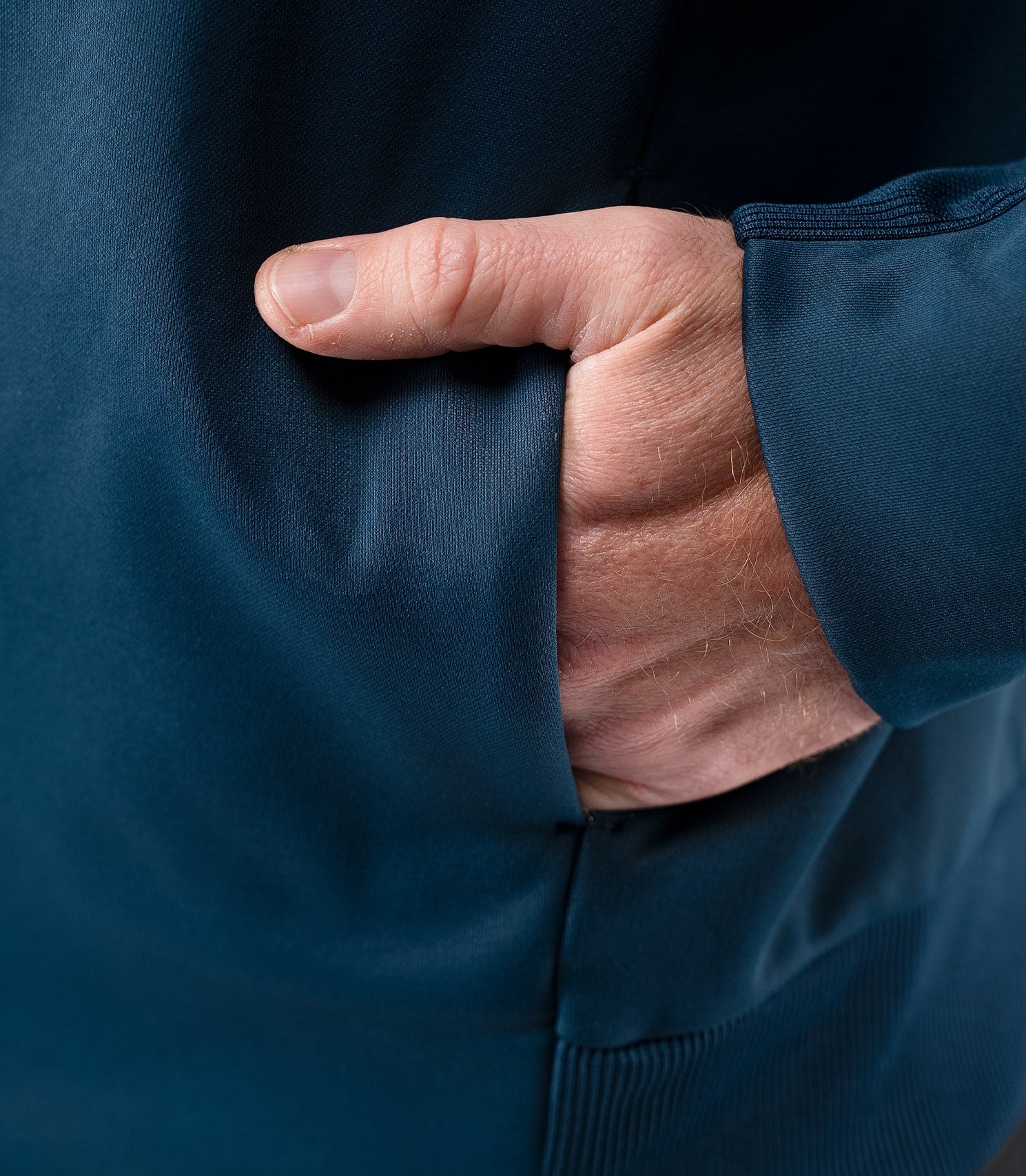 Mens Thermo TechFleece Sports Jacket - Deep Teal