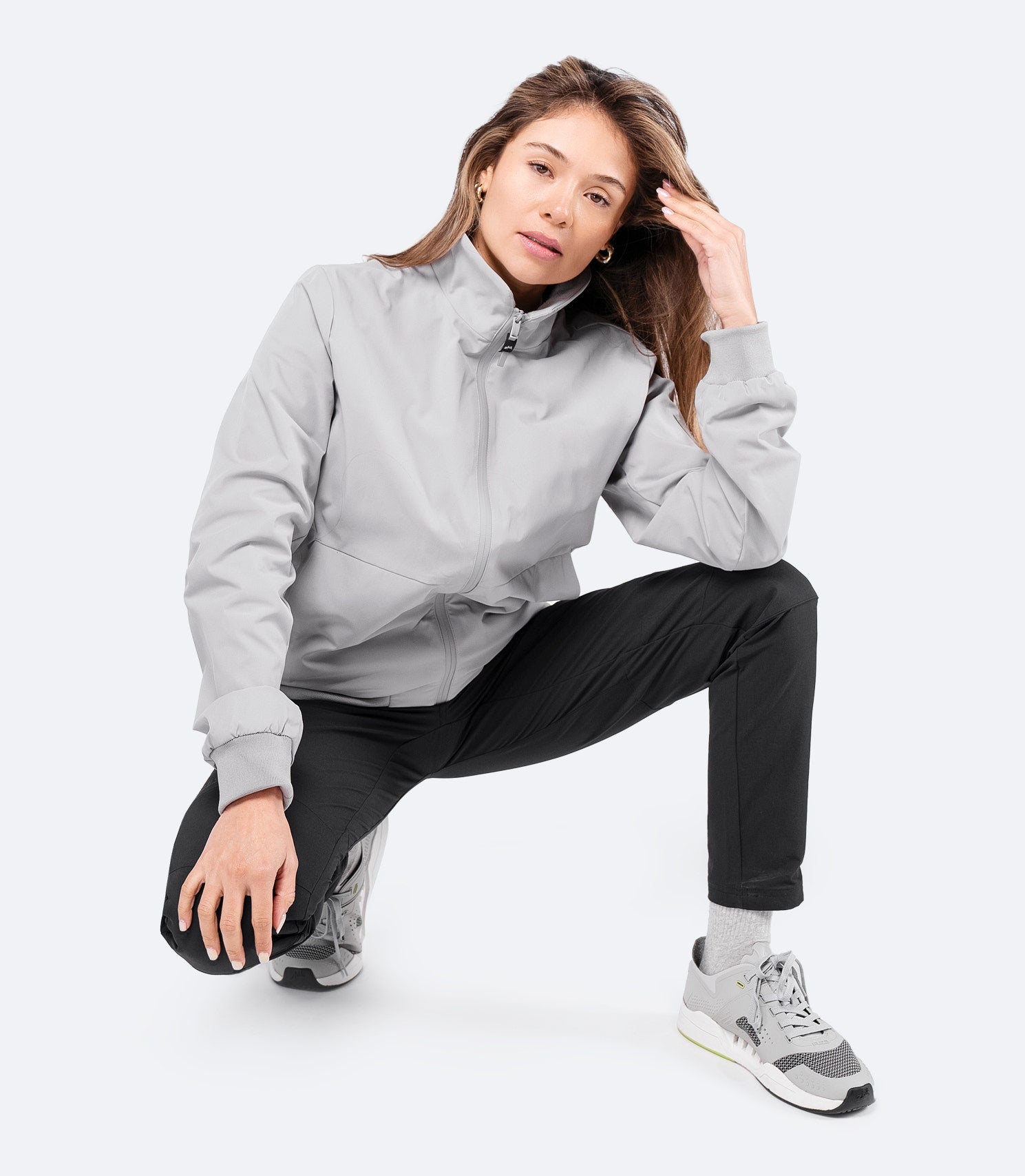 Womens Flight Jacket - Platinum