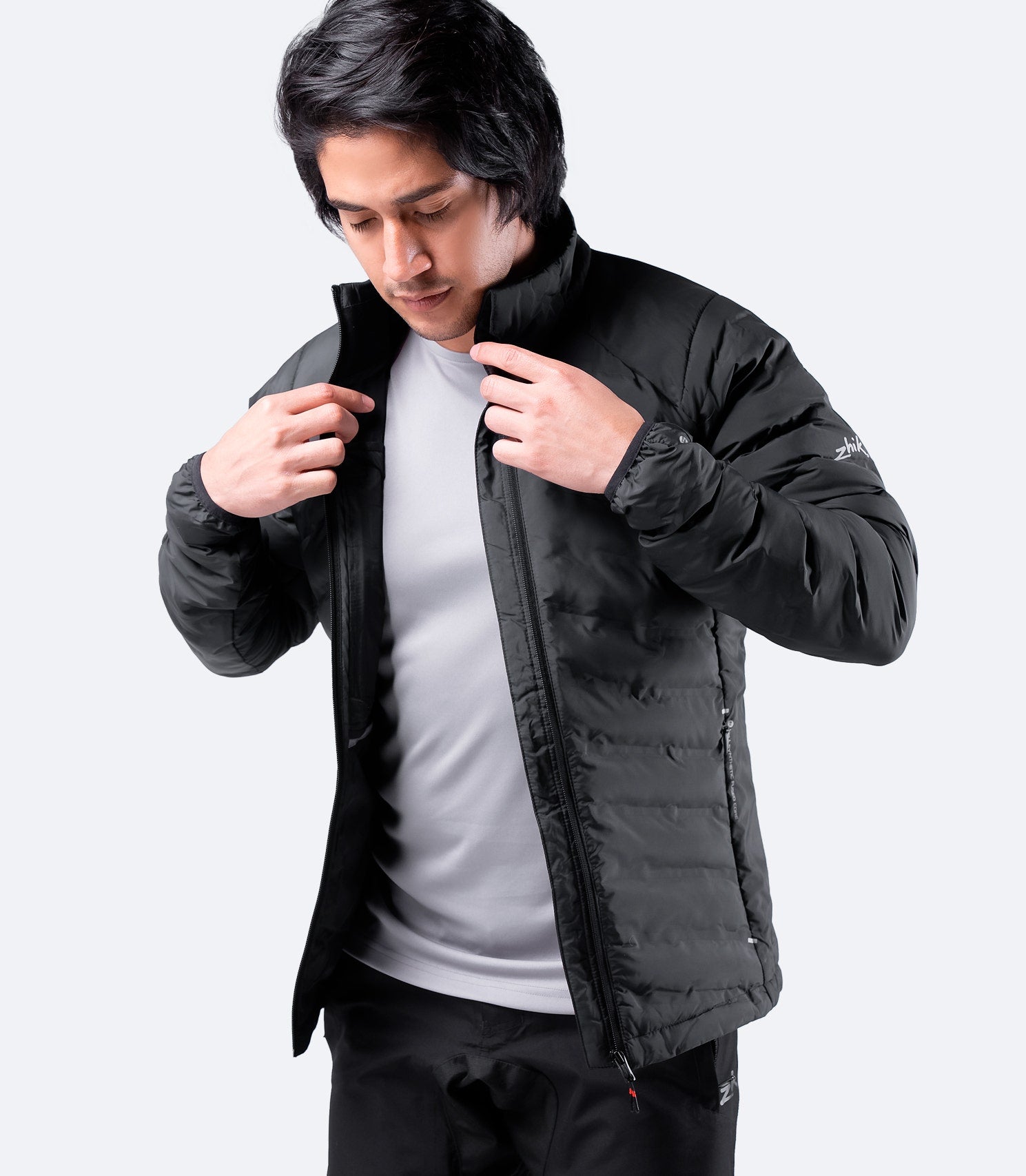Mens Black Cell Insulated Jacket