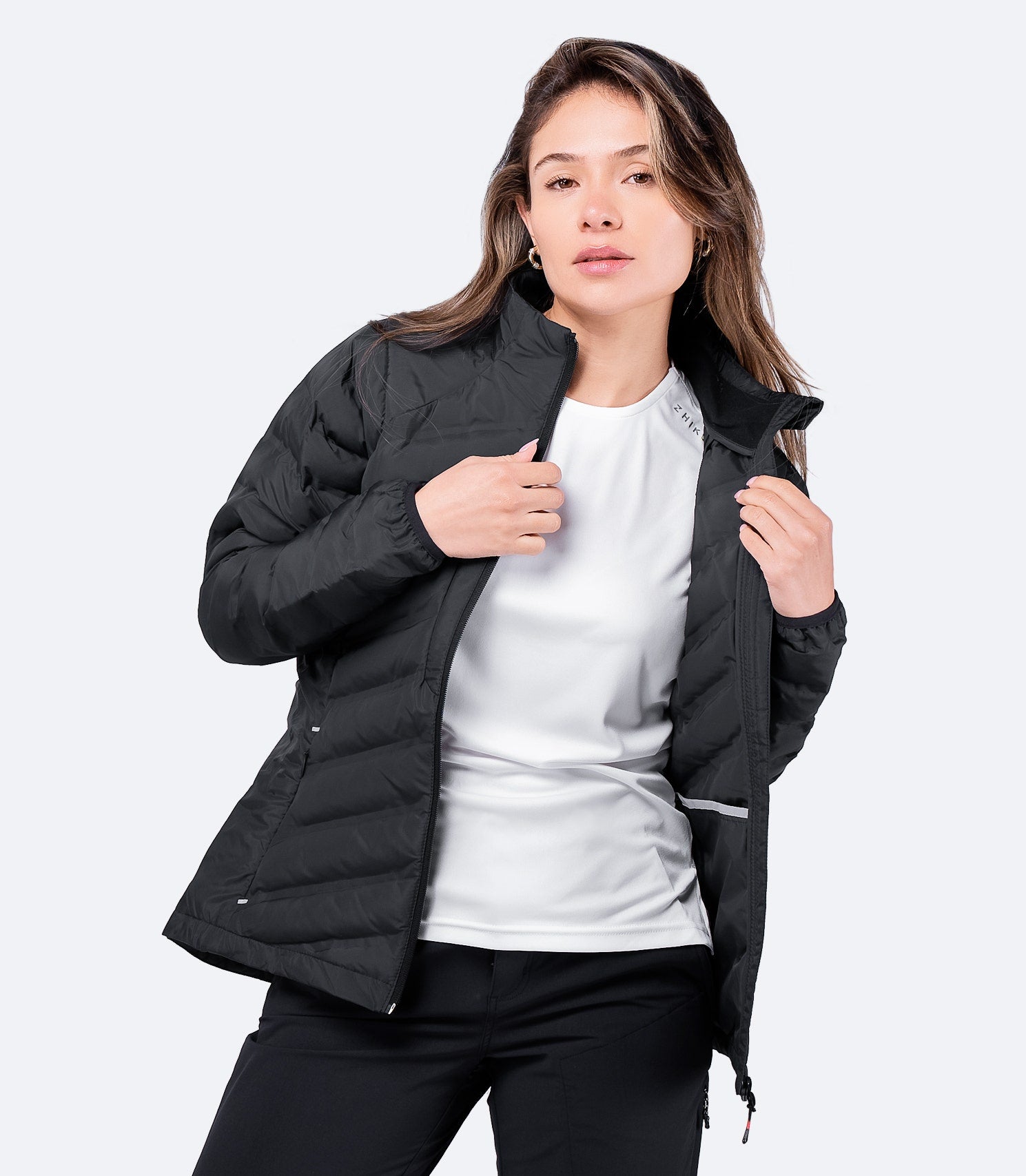 Womens Black Cell Insulated Jacket