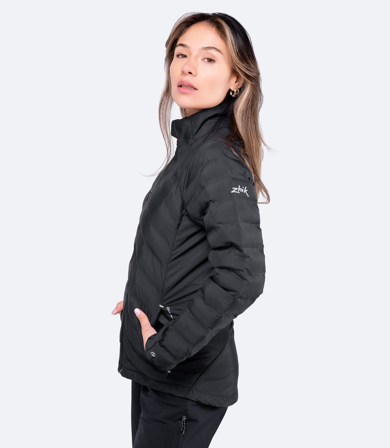 Womens Black Cell Insulated Jacket