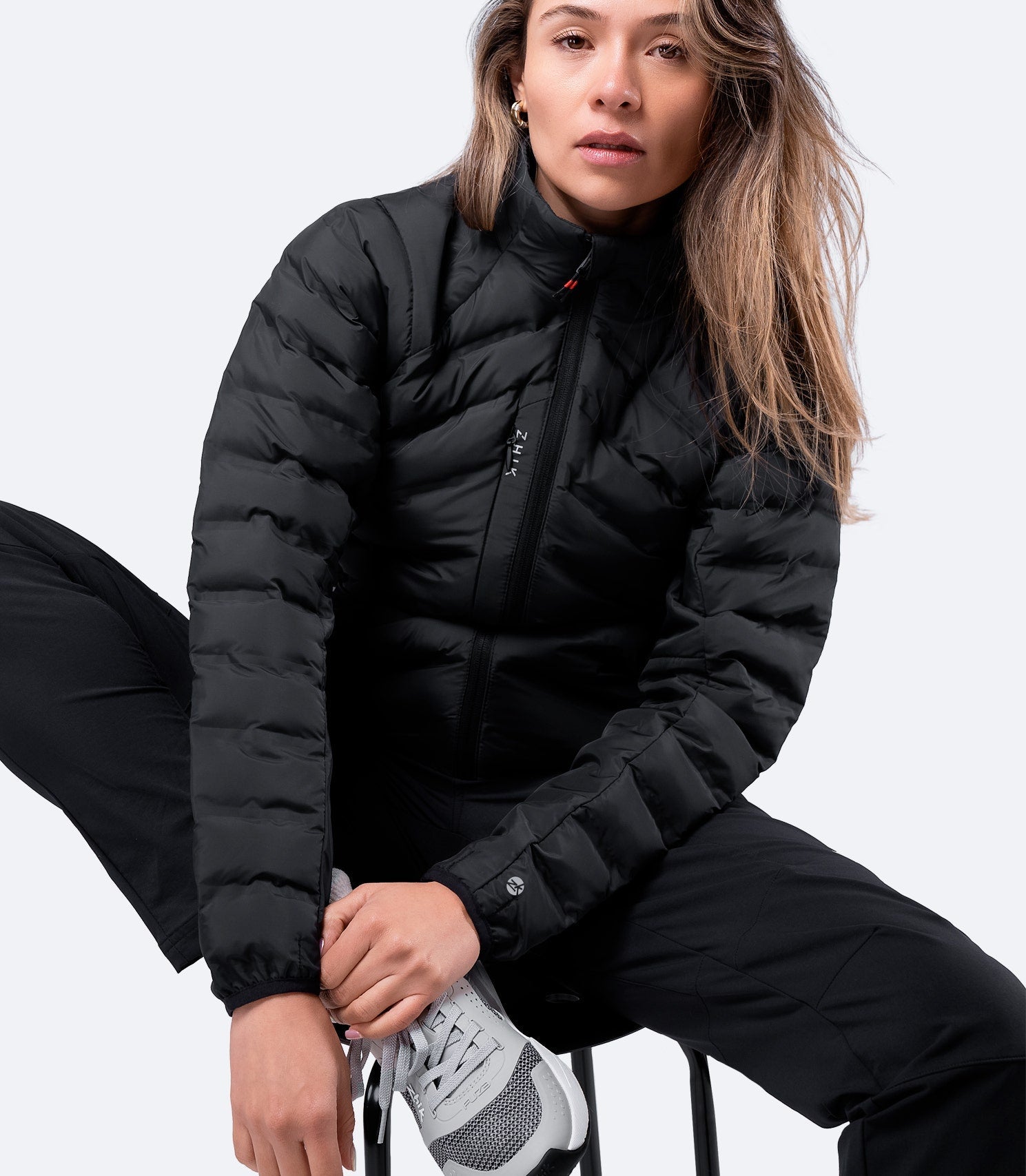 Womens Black Cell Insulated Jacket