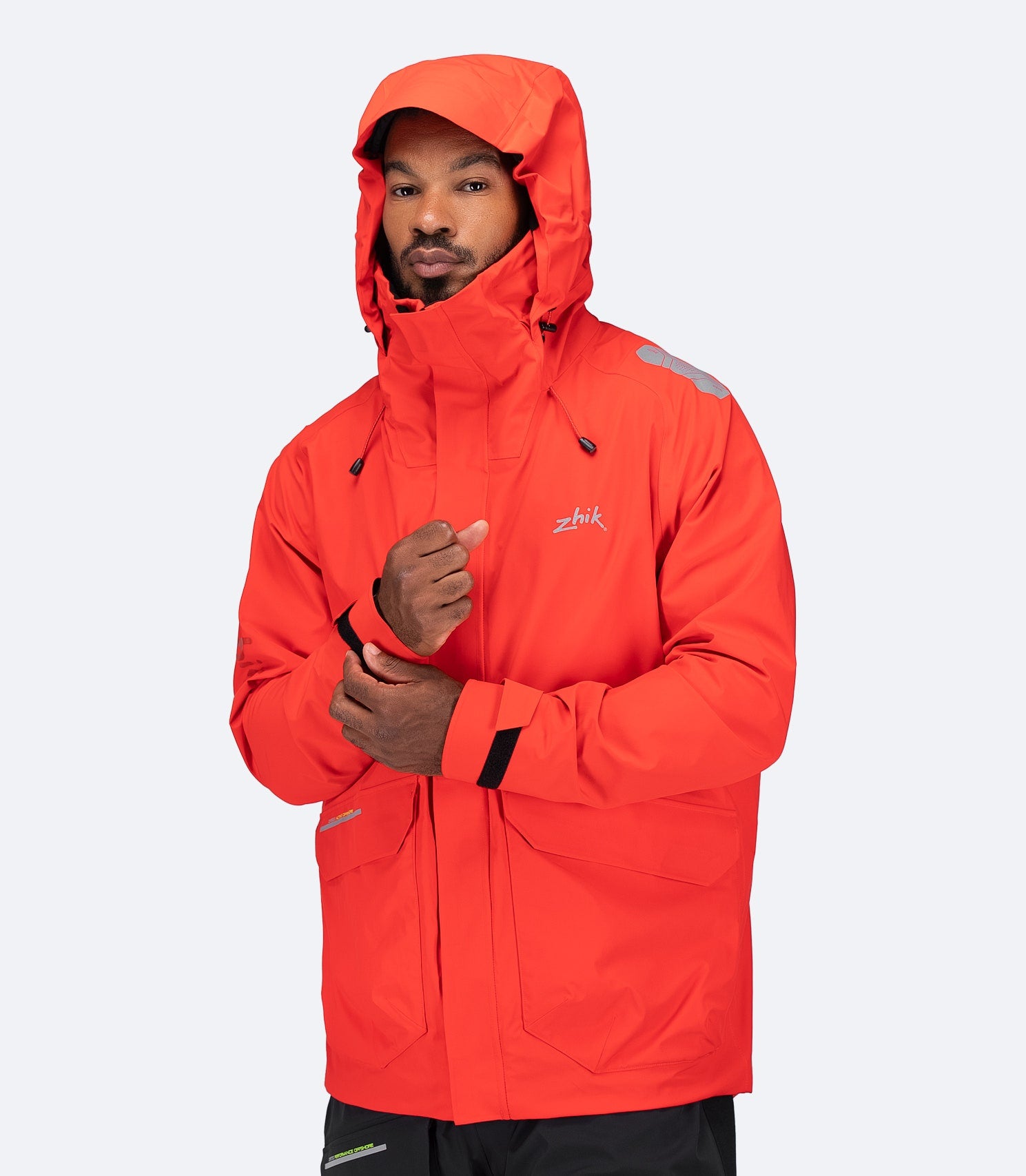 Mens OFS600 Offshore Cruising Jacket - Flame Red