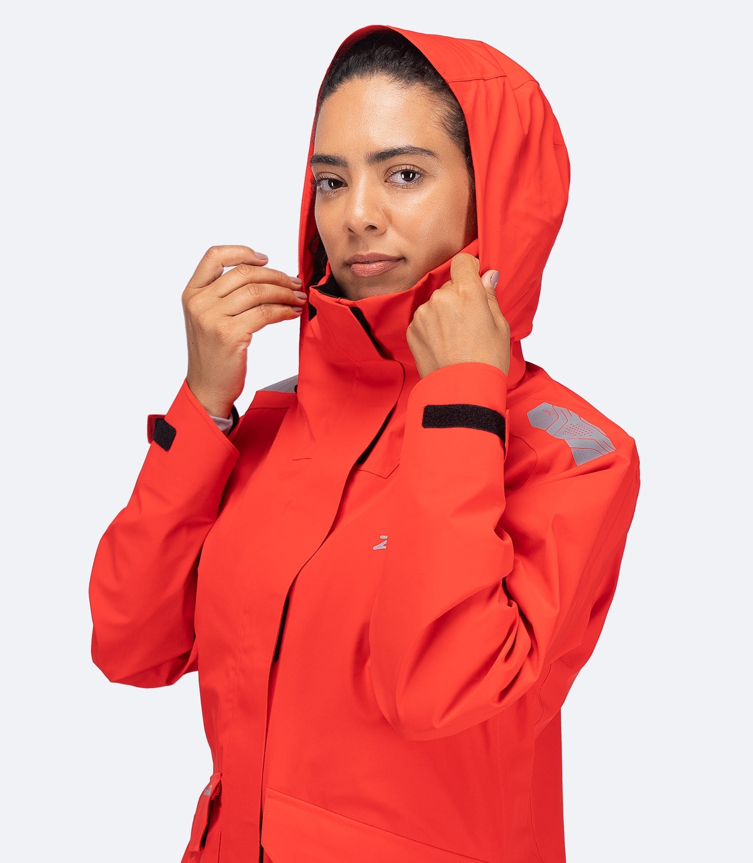 Womens OFS600 Offshore Cruising Jacket - Flame Red