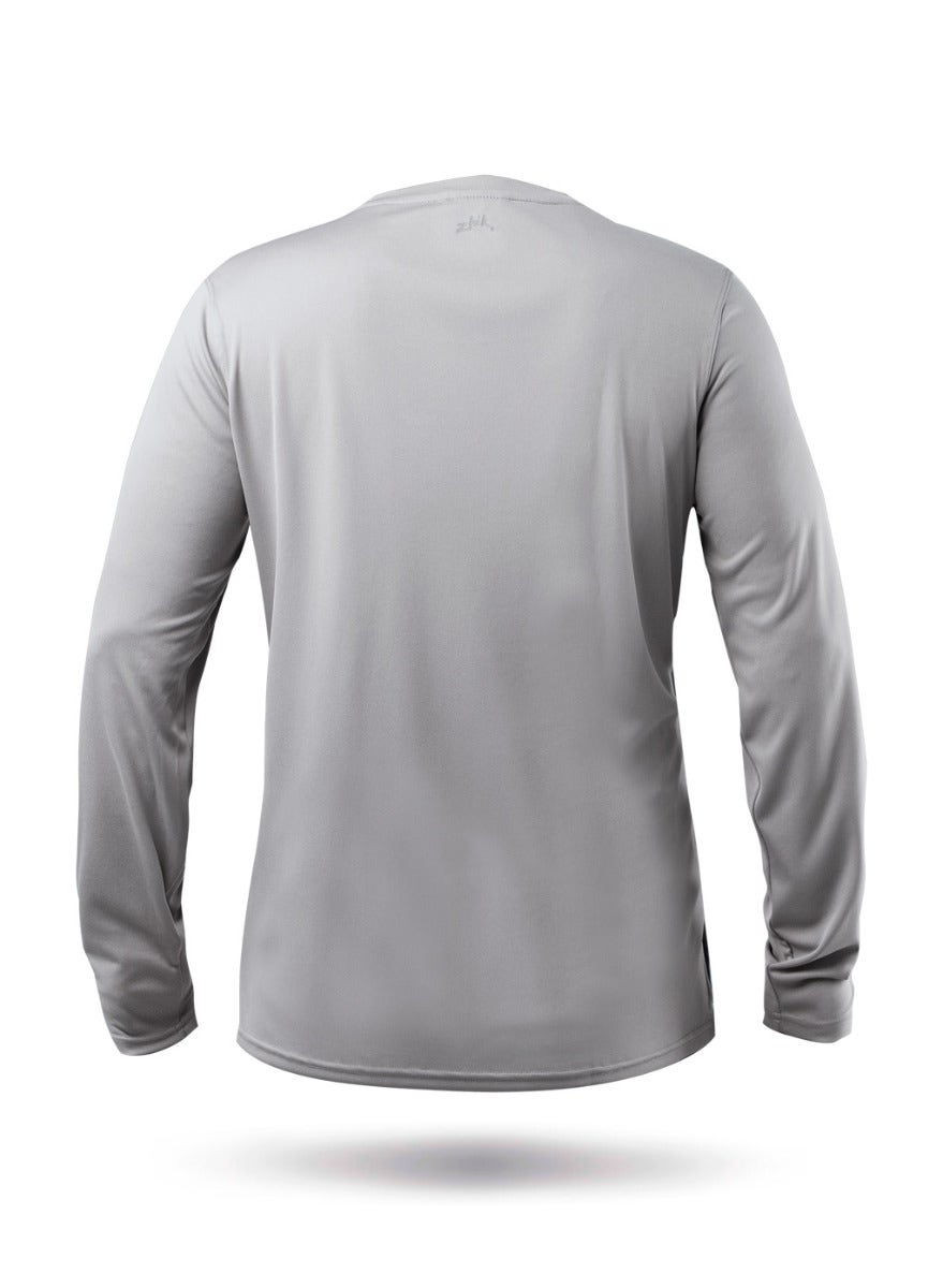 Mens UVActive Long Sleeve Top - Grey