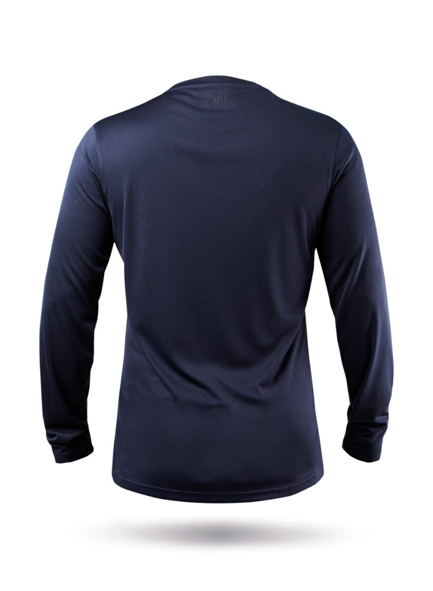 Mens UVActive Long Sleeve Top - Navy