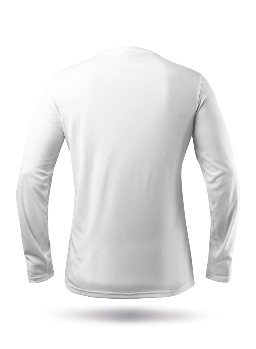 Mens UVActive Long Sleeve Top - White