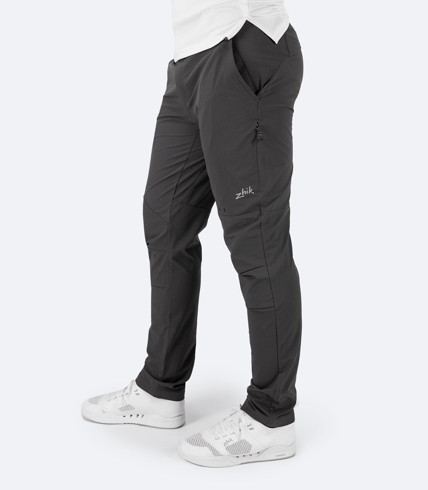 Mens Dark Grey Deck Pant
