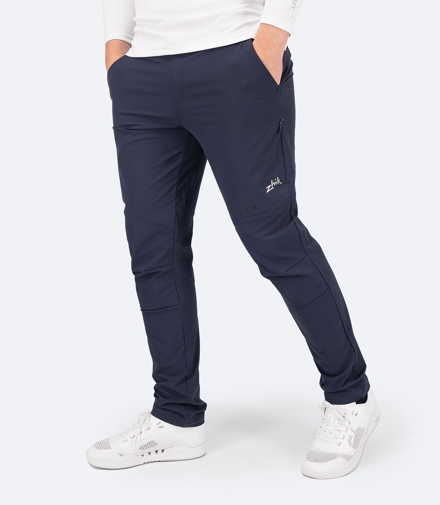 Mens Navy Deck Pant