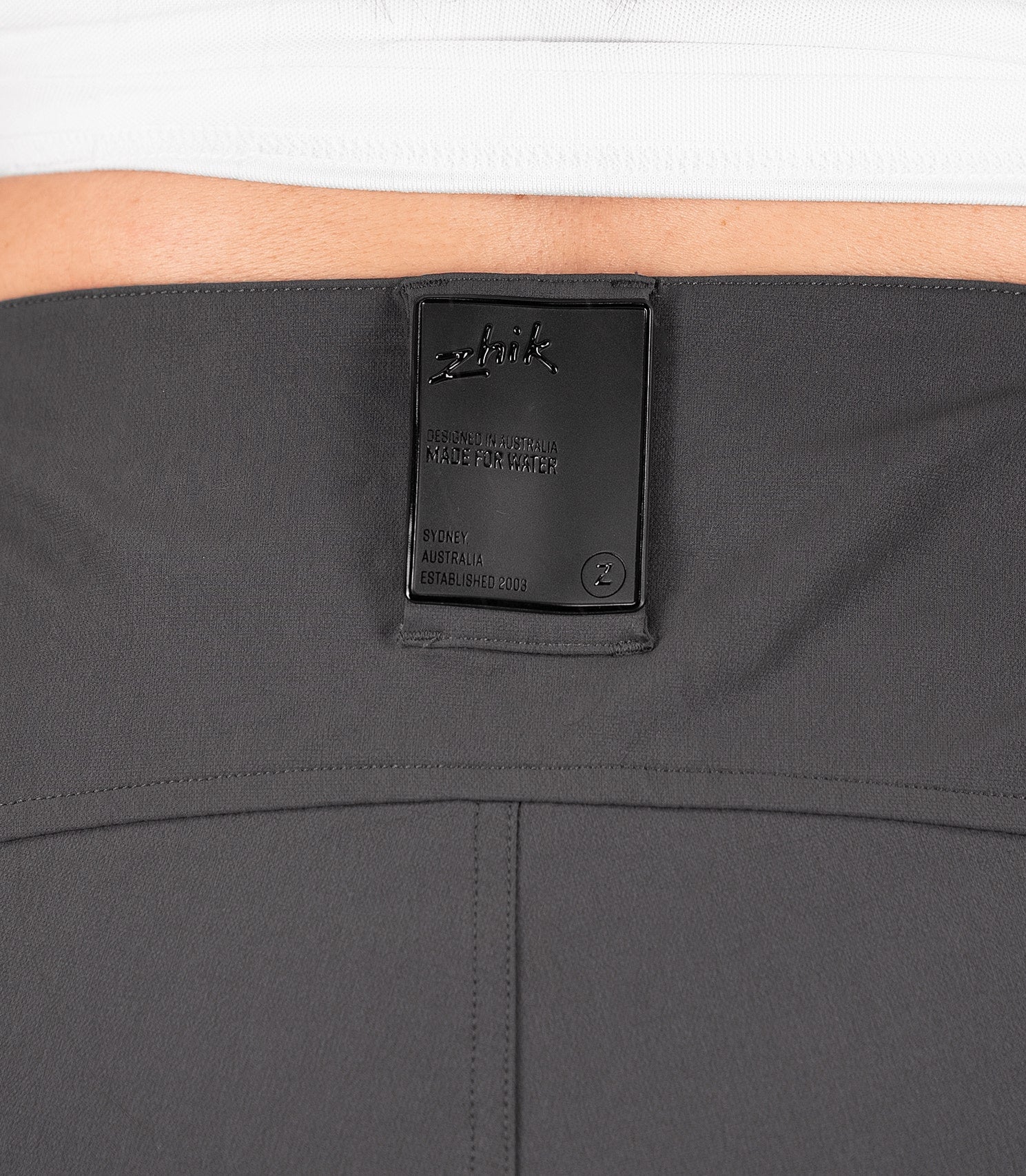 Womens Dark Grey Deck Pant