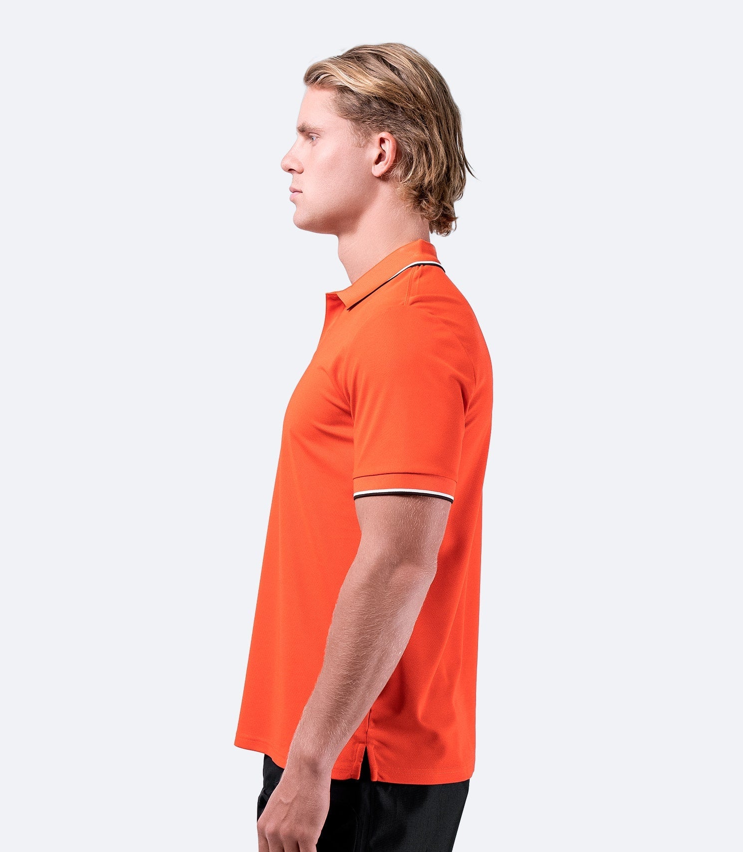 Mens Elite Polo - Ocean Red