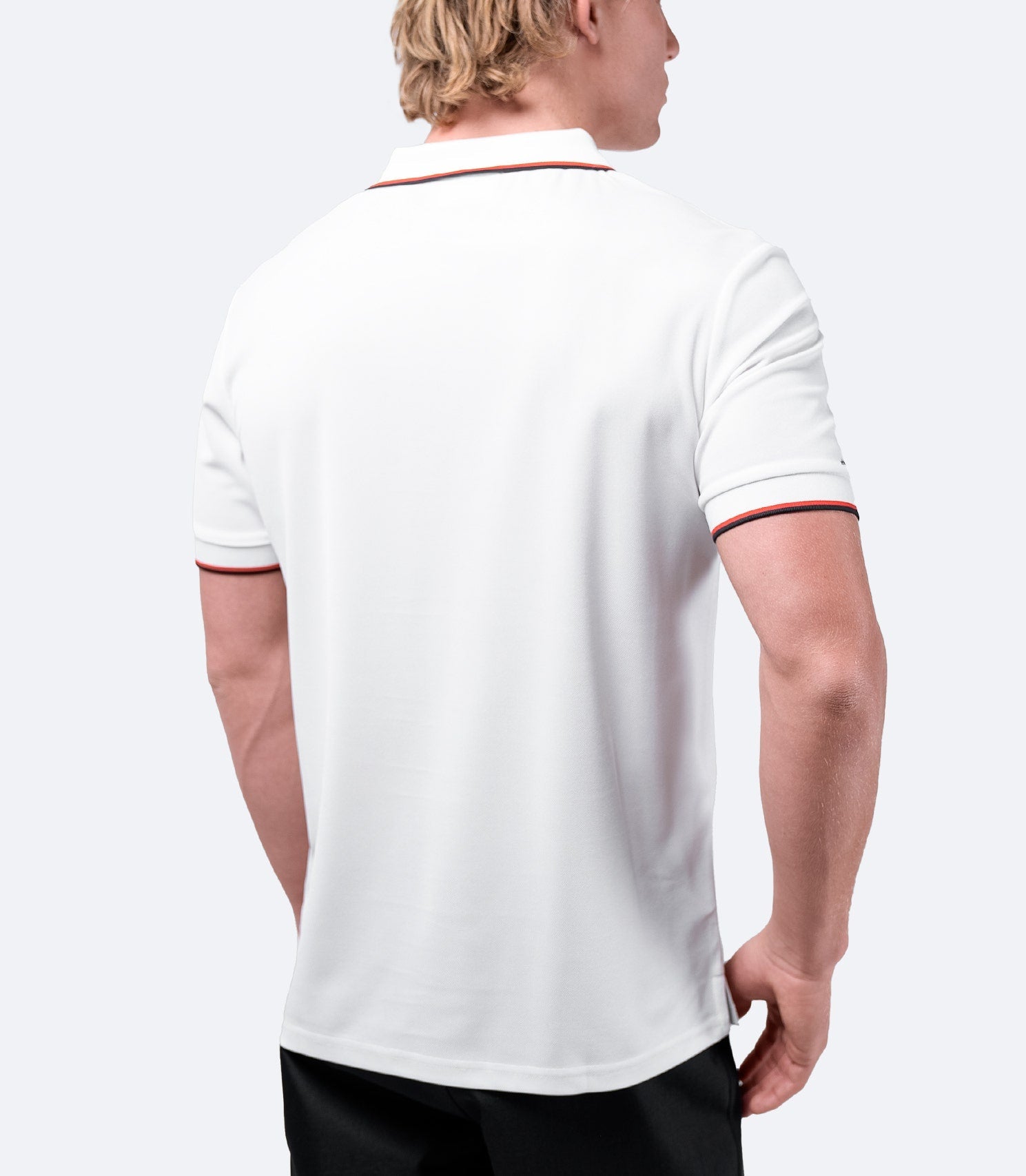 Mens Elite Polo - White