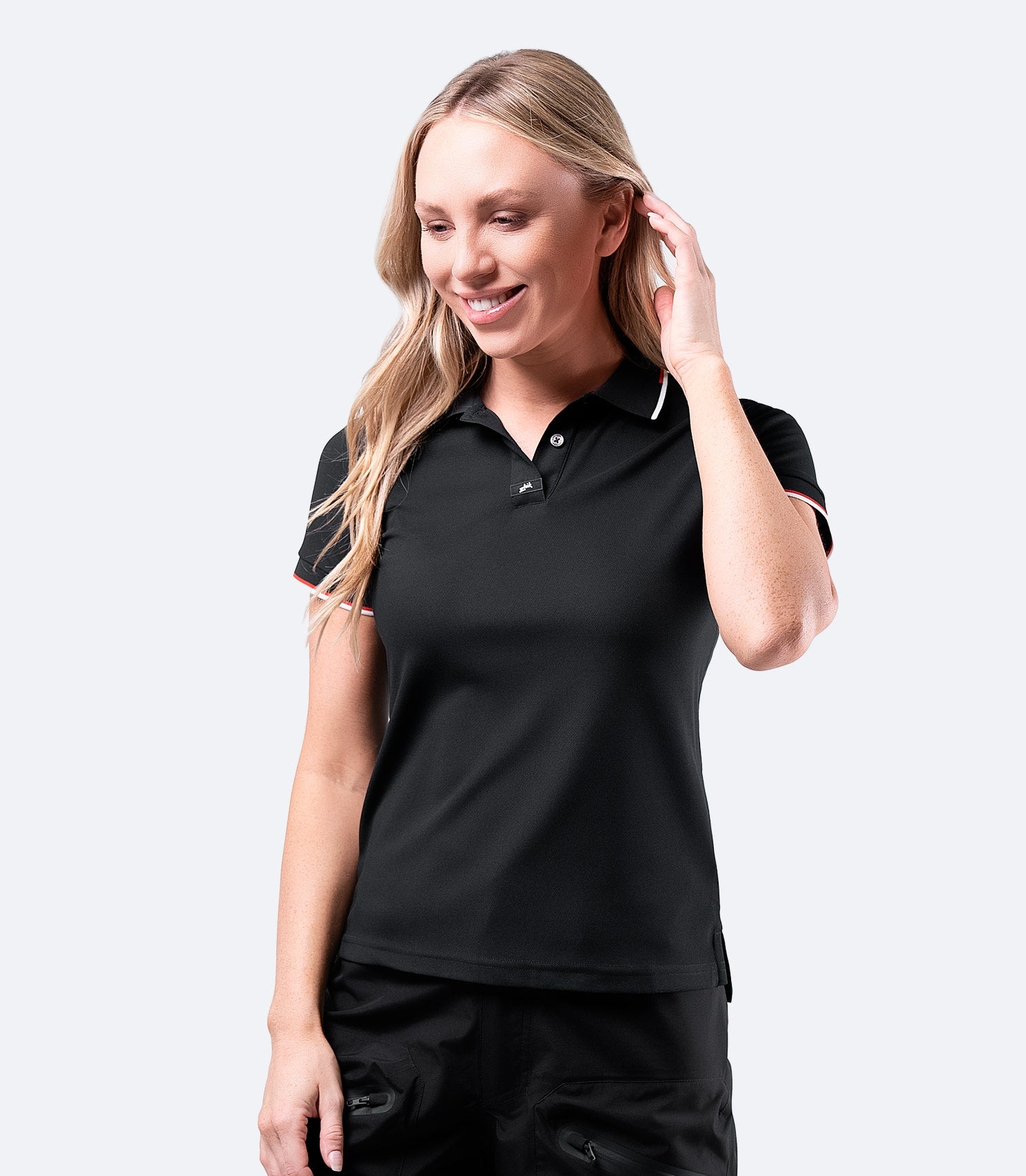 Womens Elite Polo - Black