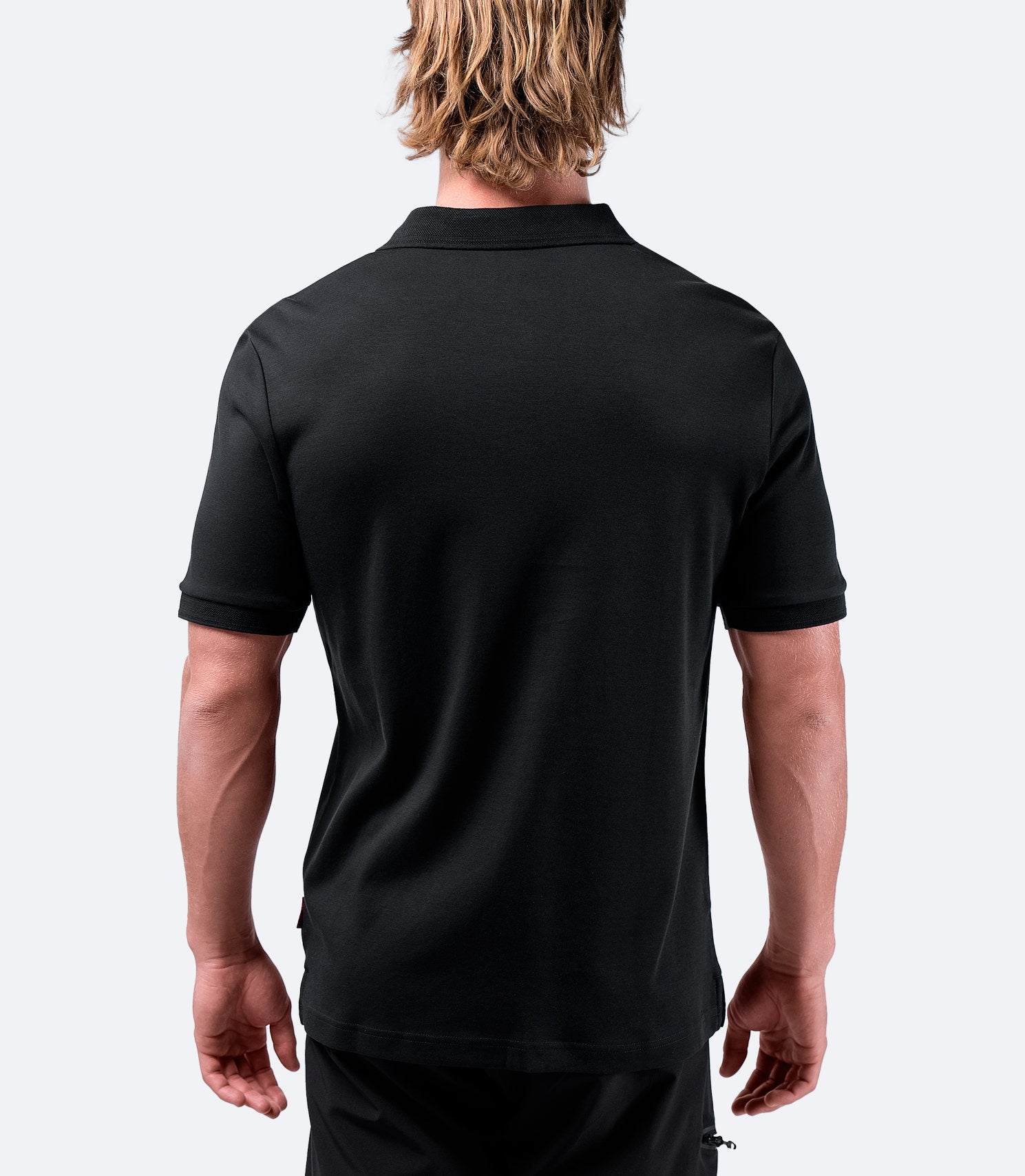 Mens Pima Cotton Polo - Black