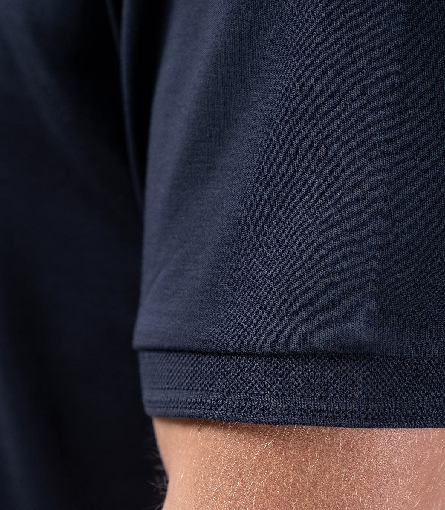 Mens Pima Cotton Polo - Navy
