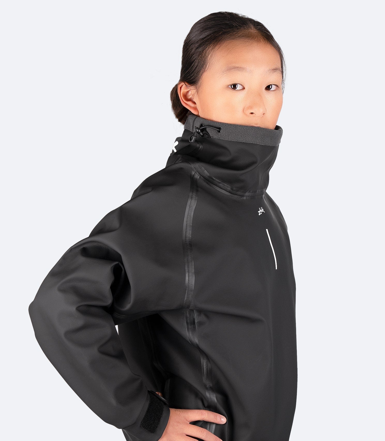 Youth Aqua Smock - Black