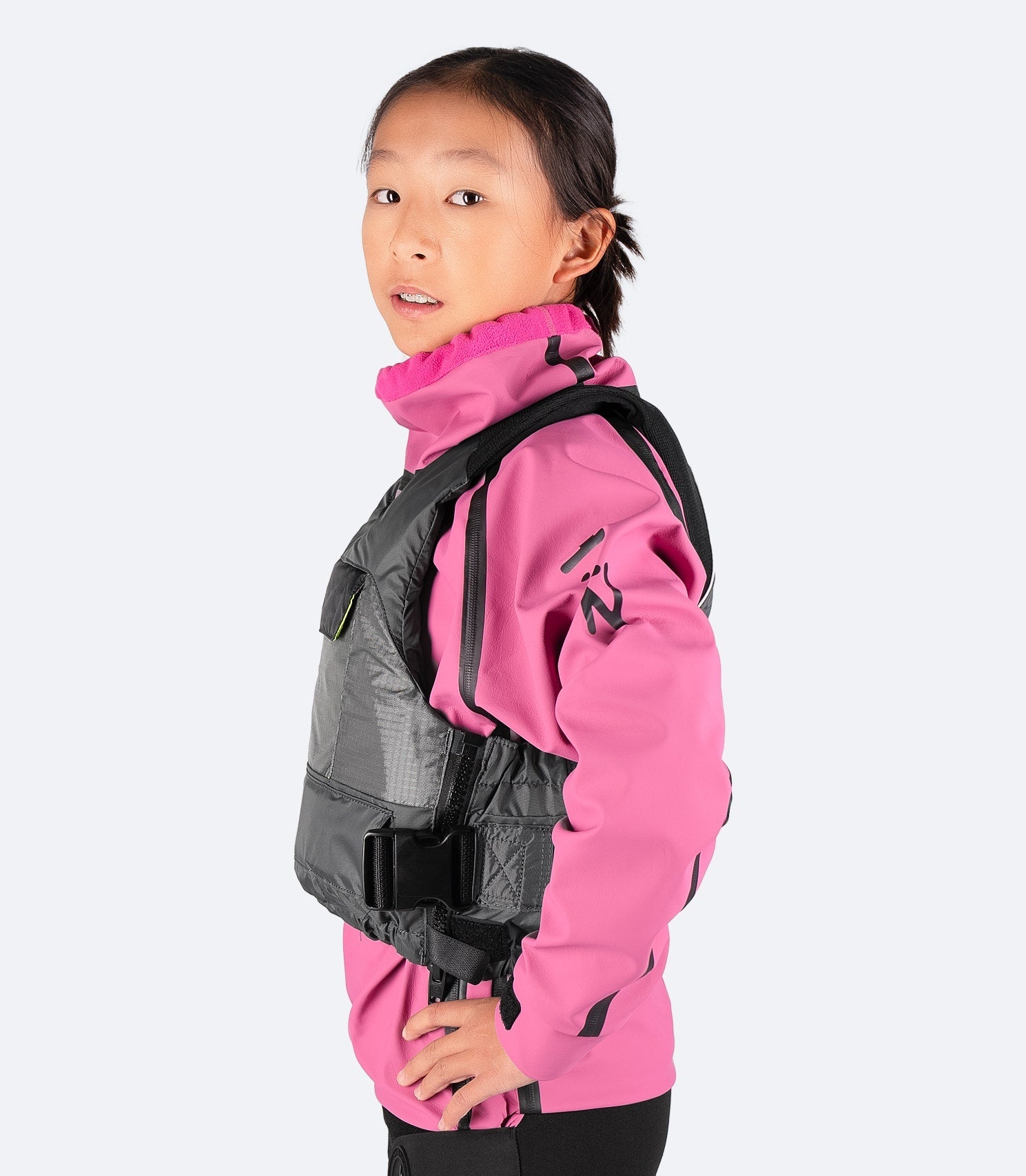 Youth Aqua Smock - Mauve