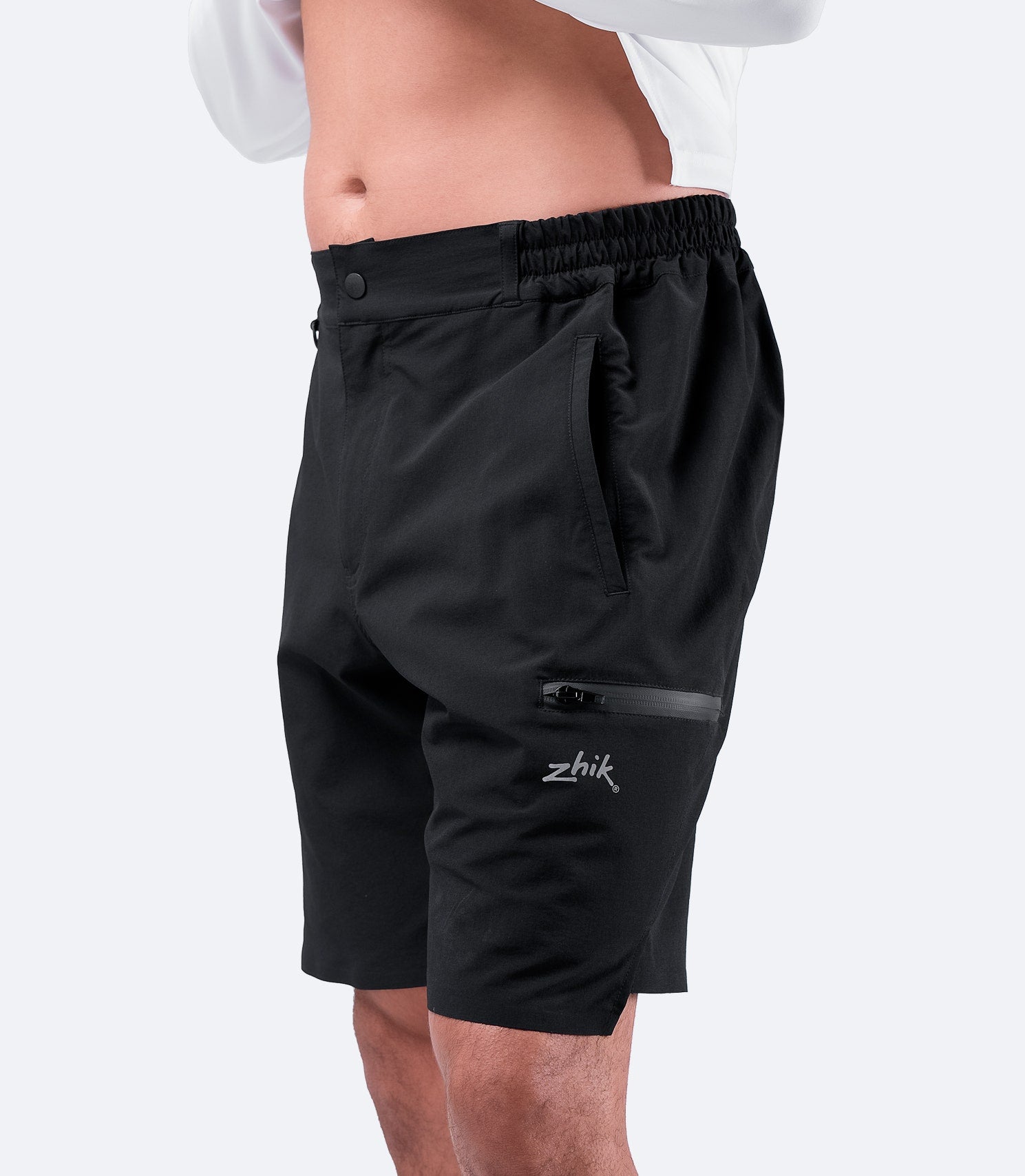 Mens Black Deck Shorts