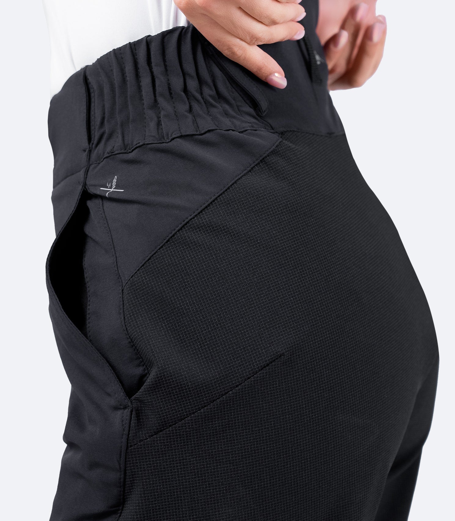 Womens Black Elite Shorts