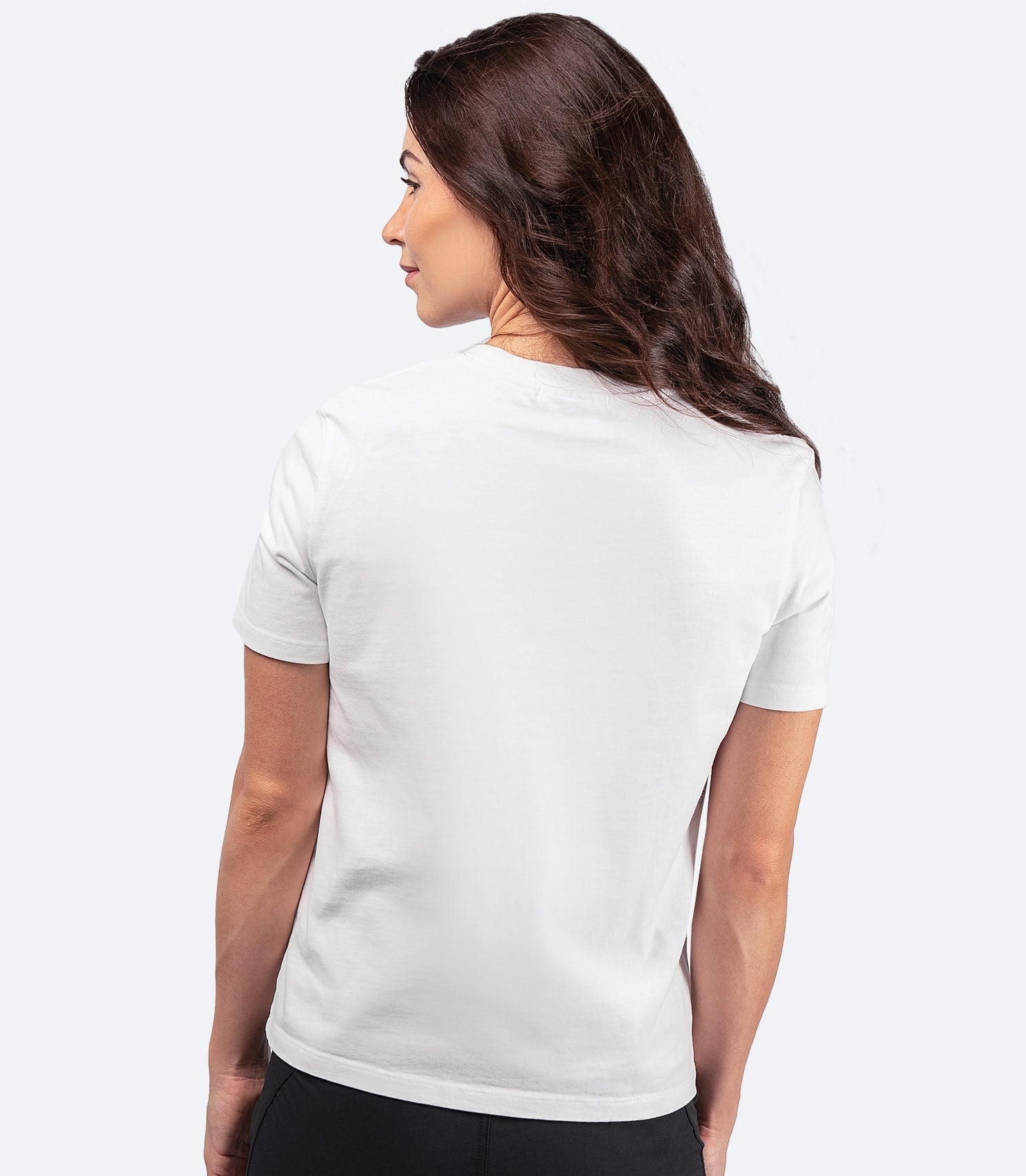 Womens Zhik Logo Cotton T-Shirt - White
