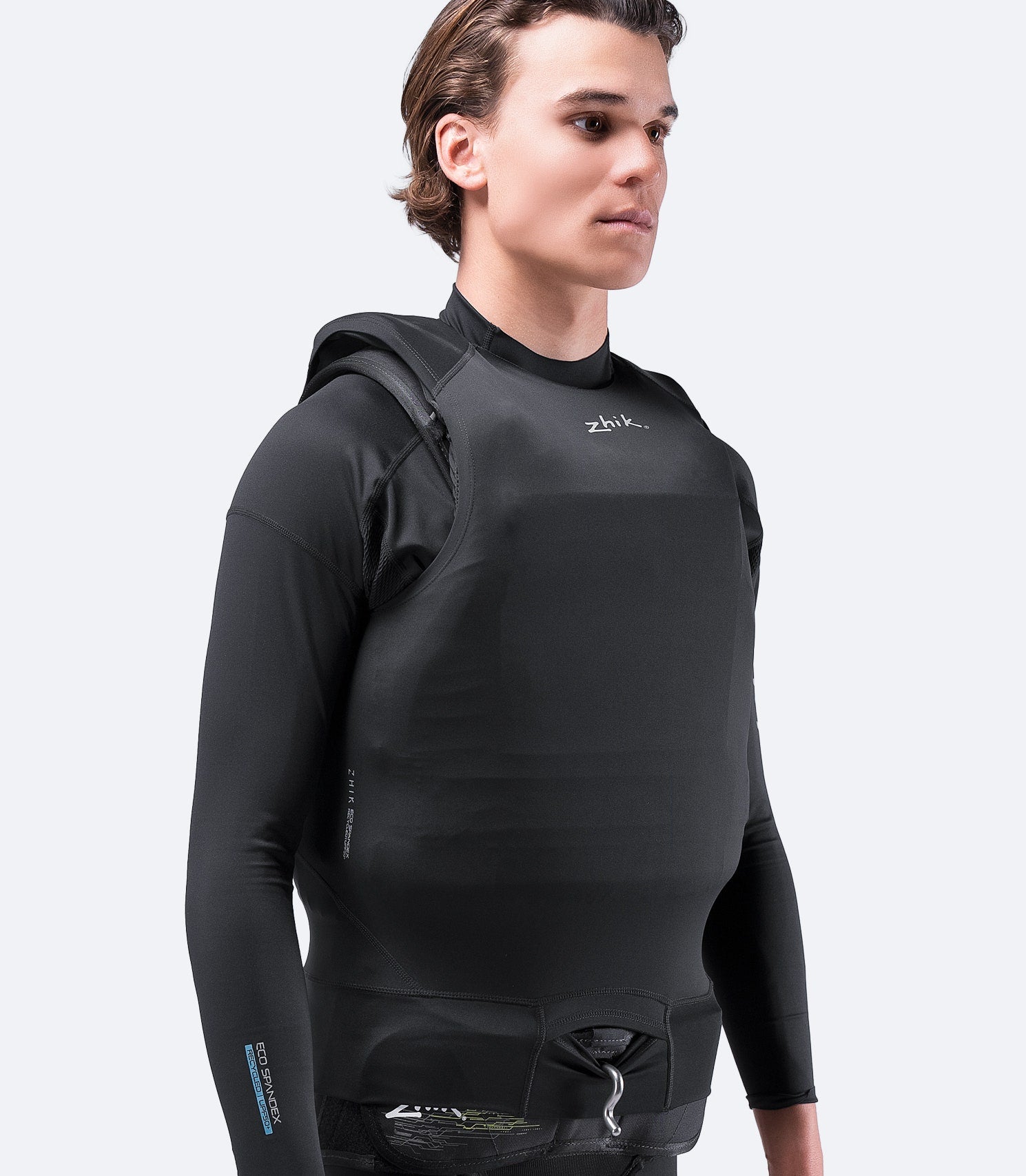 Eco Spandex Race Vest - Black