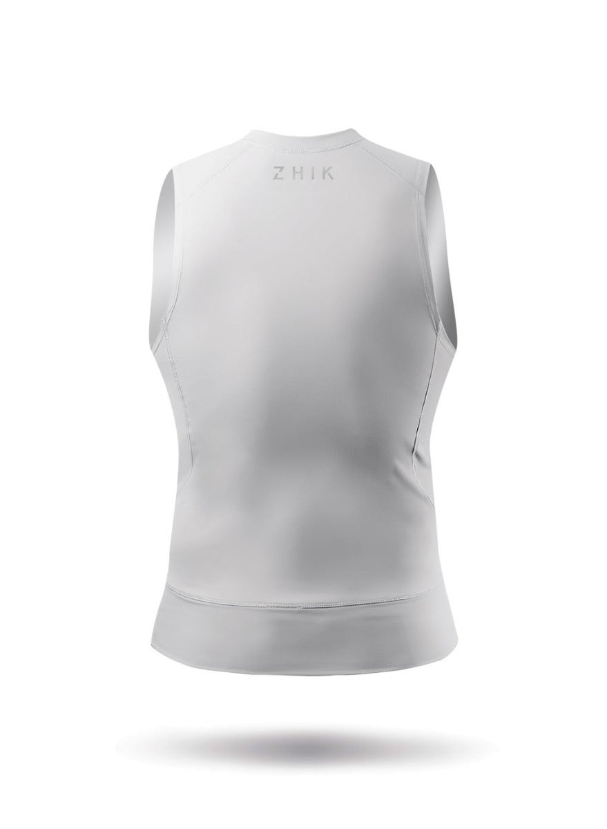 Eco Spandex Race Vest - Platinum