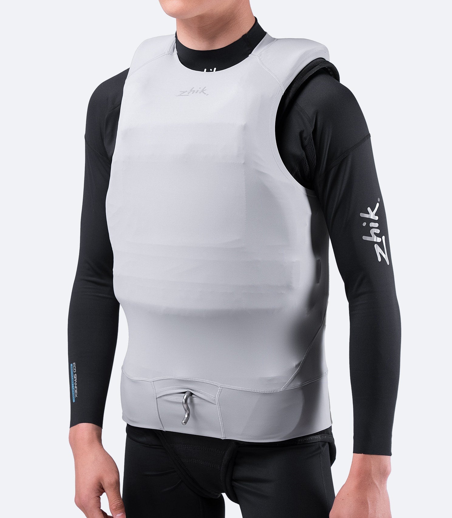 Eco Spandex Race Vest - Platinum