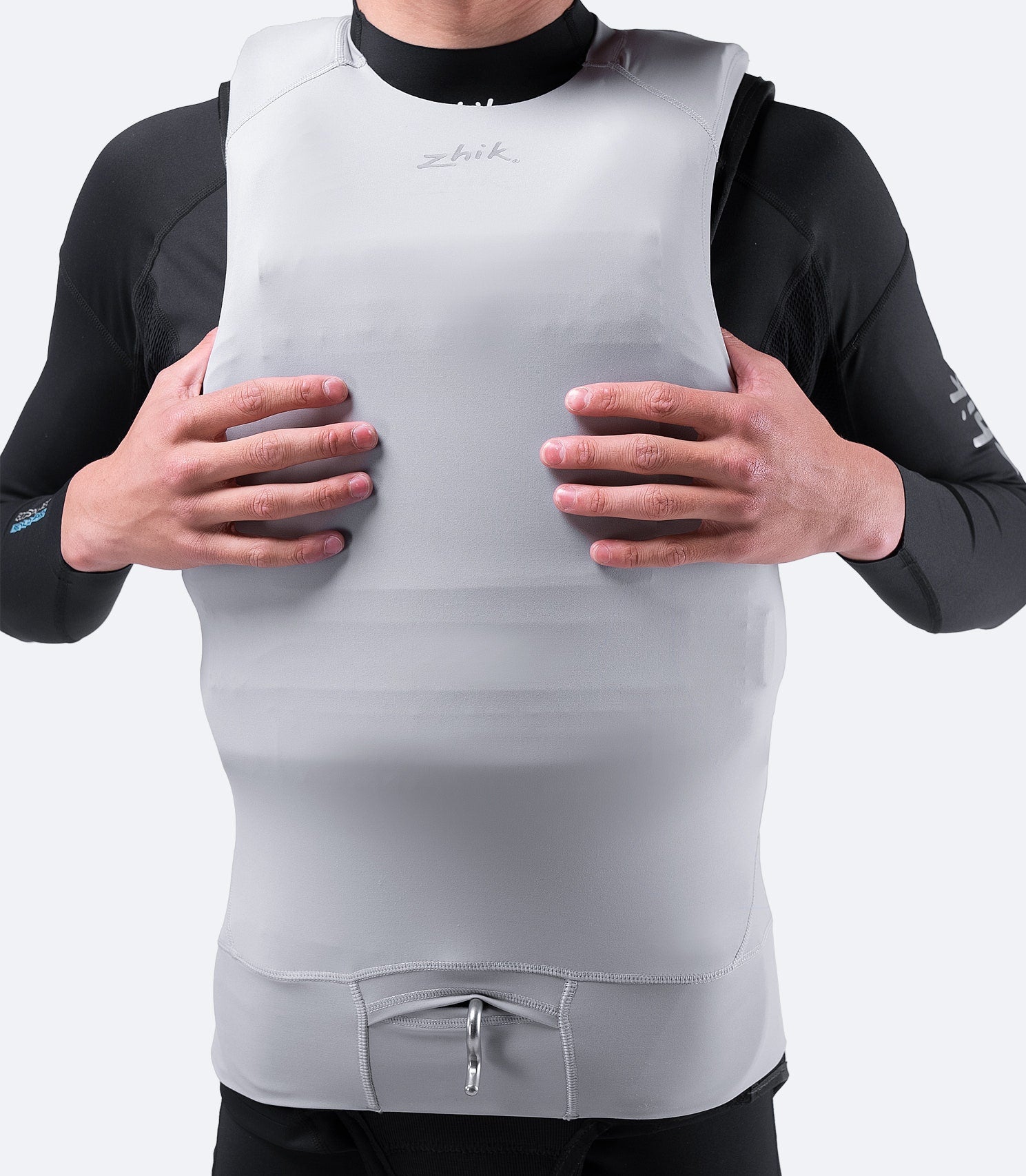 Eco Spandex Race Vest - Platinum
